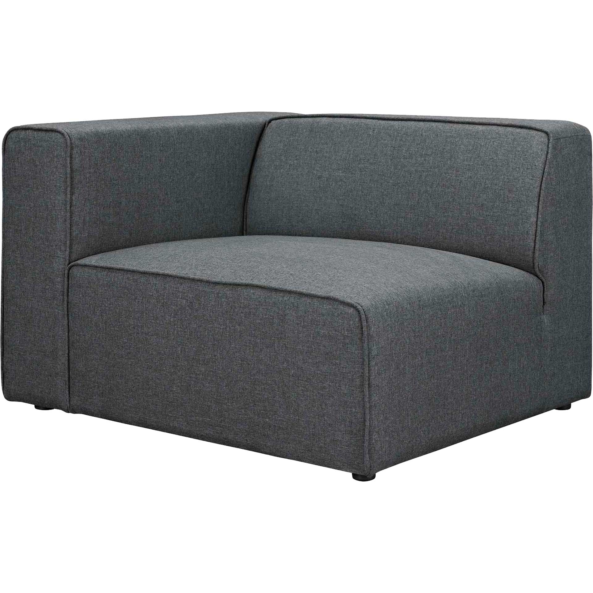 Maisie 7 Piece Corner Sectional Sofa Gray - Image 2