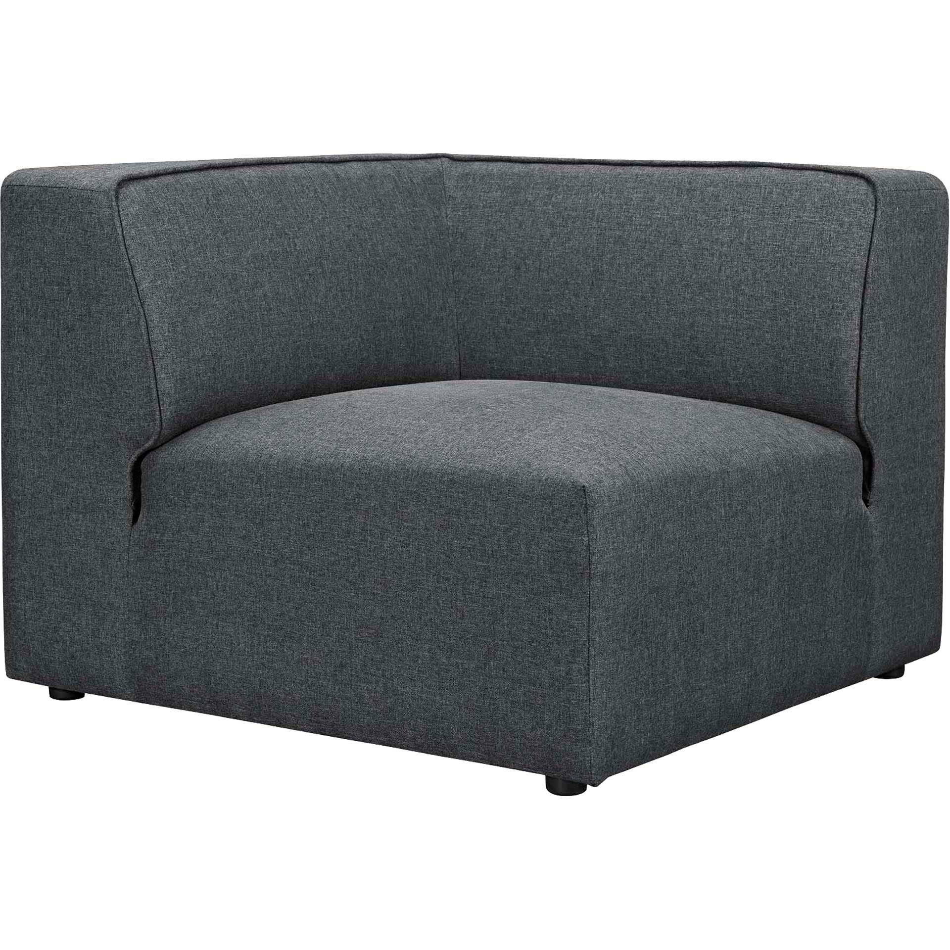 Maisie 7 Piece Corner Sectional Sofa Gray - Image 4