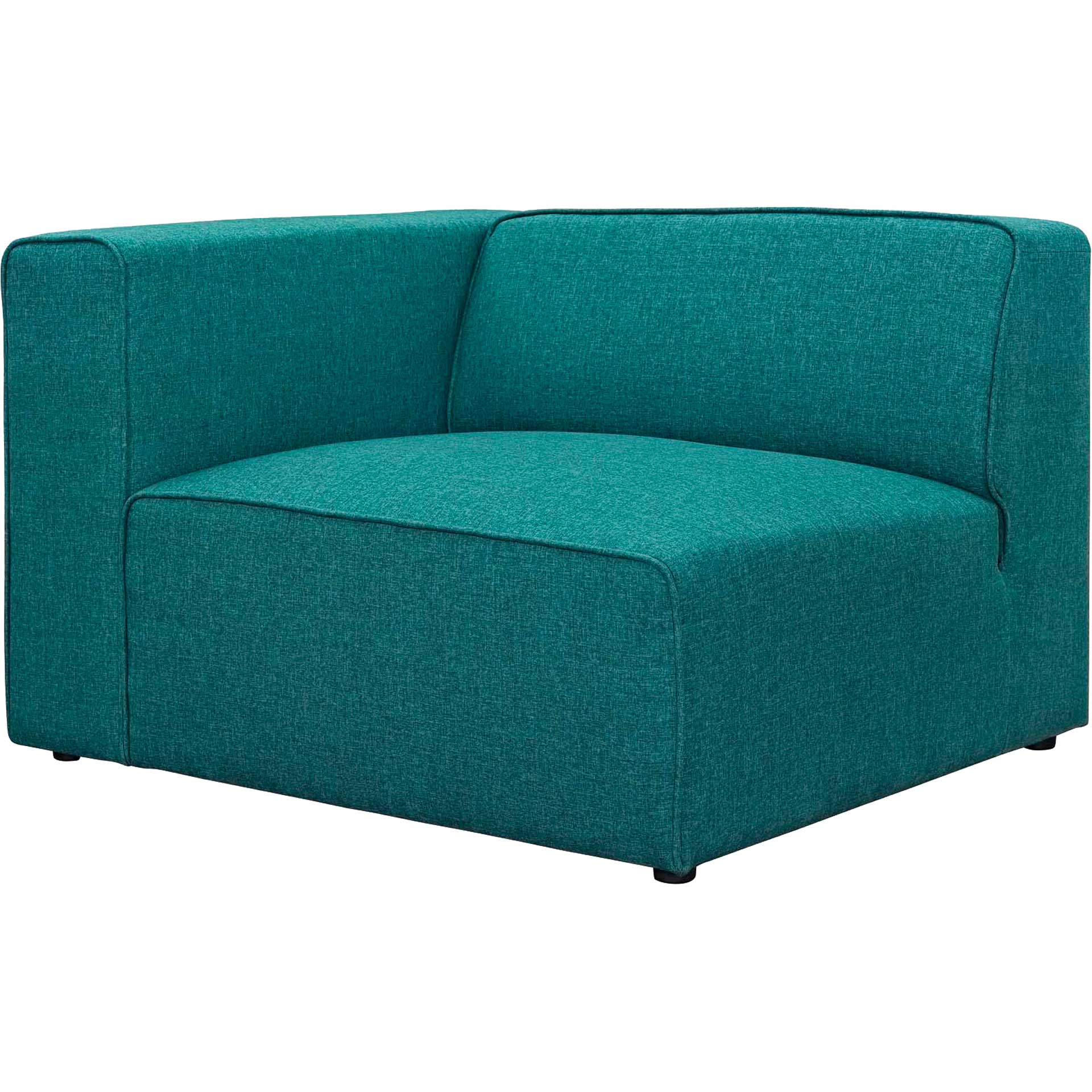 Maisie 7 Piece Corner Sectional Sofa Teal - Image 2
