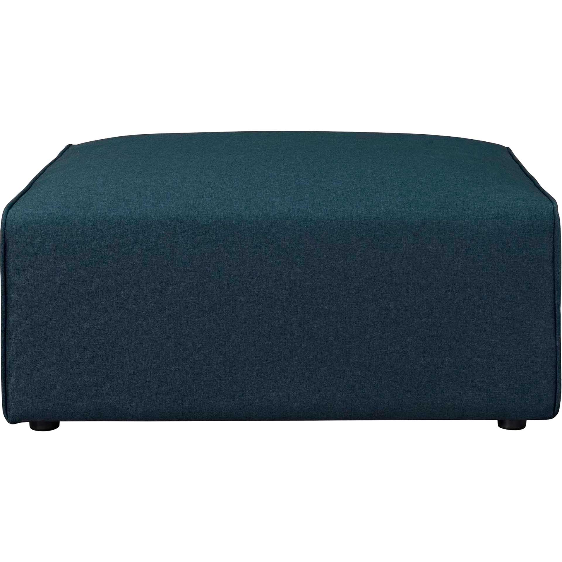 Maisie Fabric Ottoman Blue - Image 2