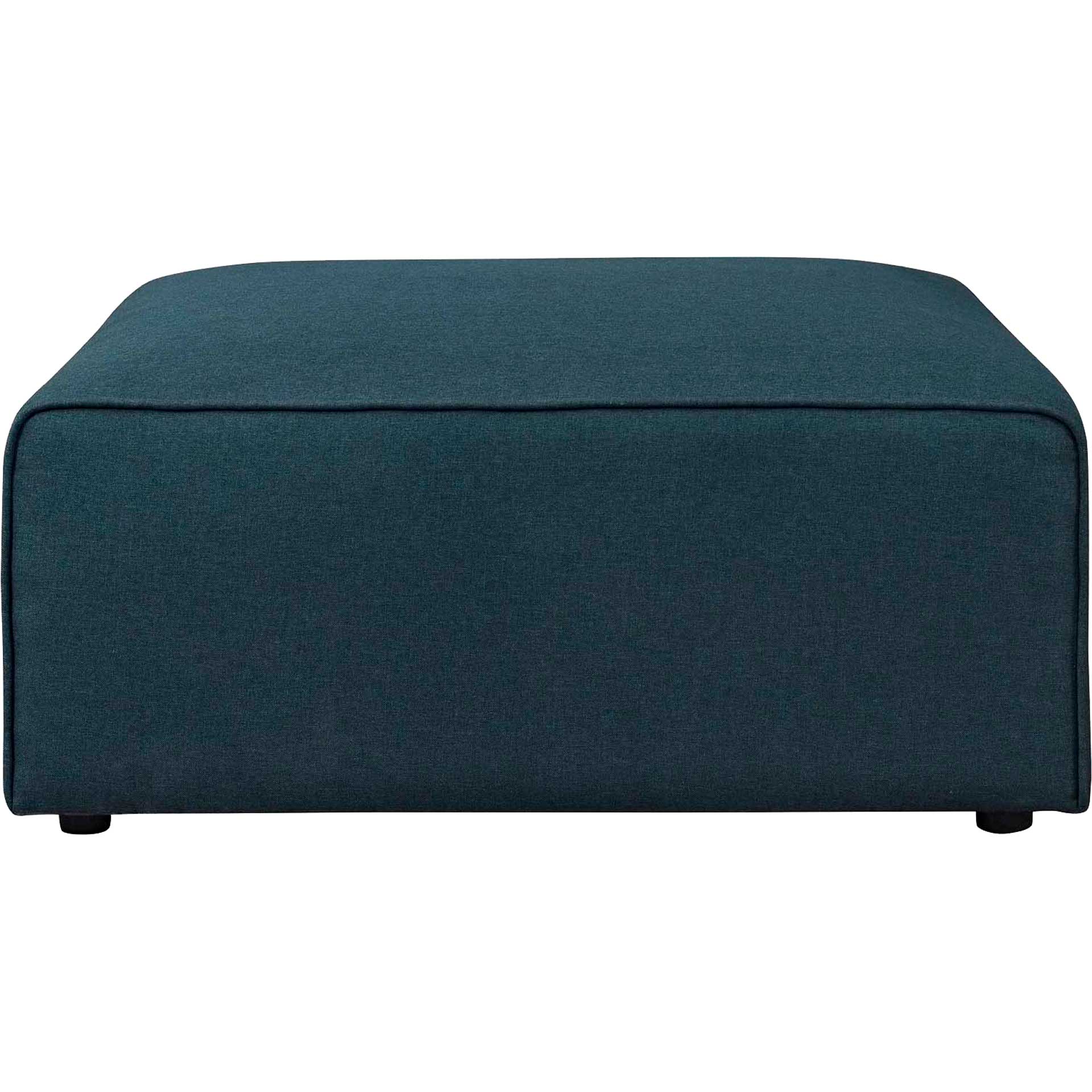 Maisie Fabric Ottoman Blue - Image 3