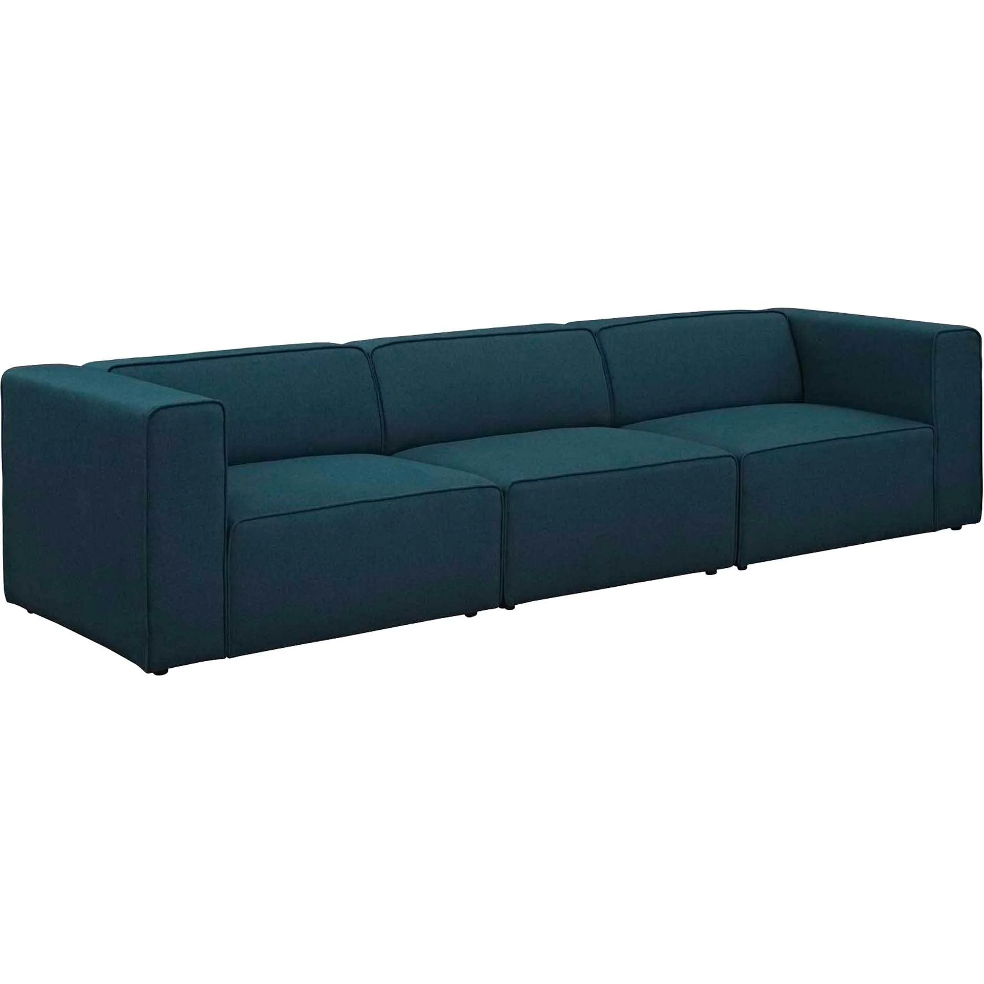 Maisie Fabric Sofa Blue - Image 2