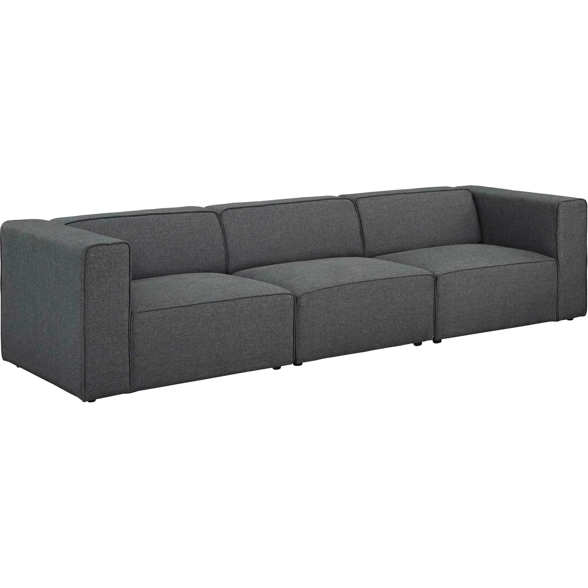 Maisie Fabric Sofa Gray - Image 2