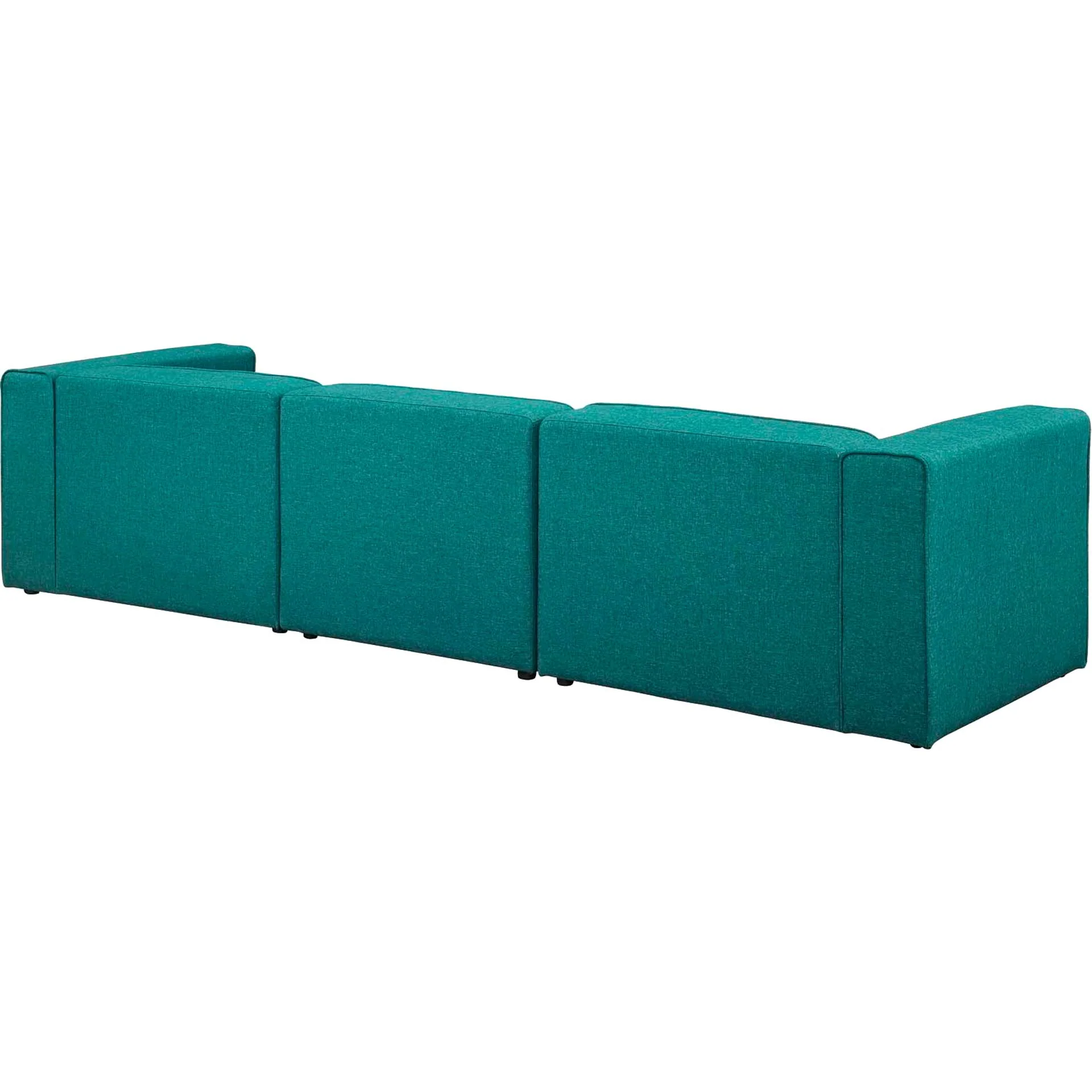 Maisie Fabric Sofa Teal - Image 3
