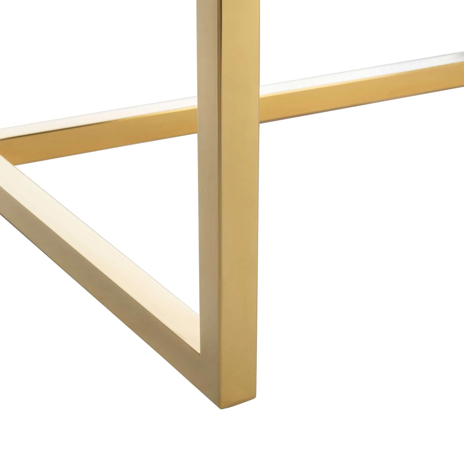 Makayla Modern Desk Gray/Gold - Image 8