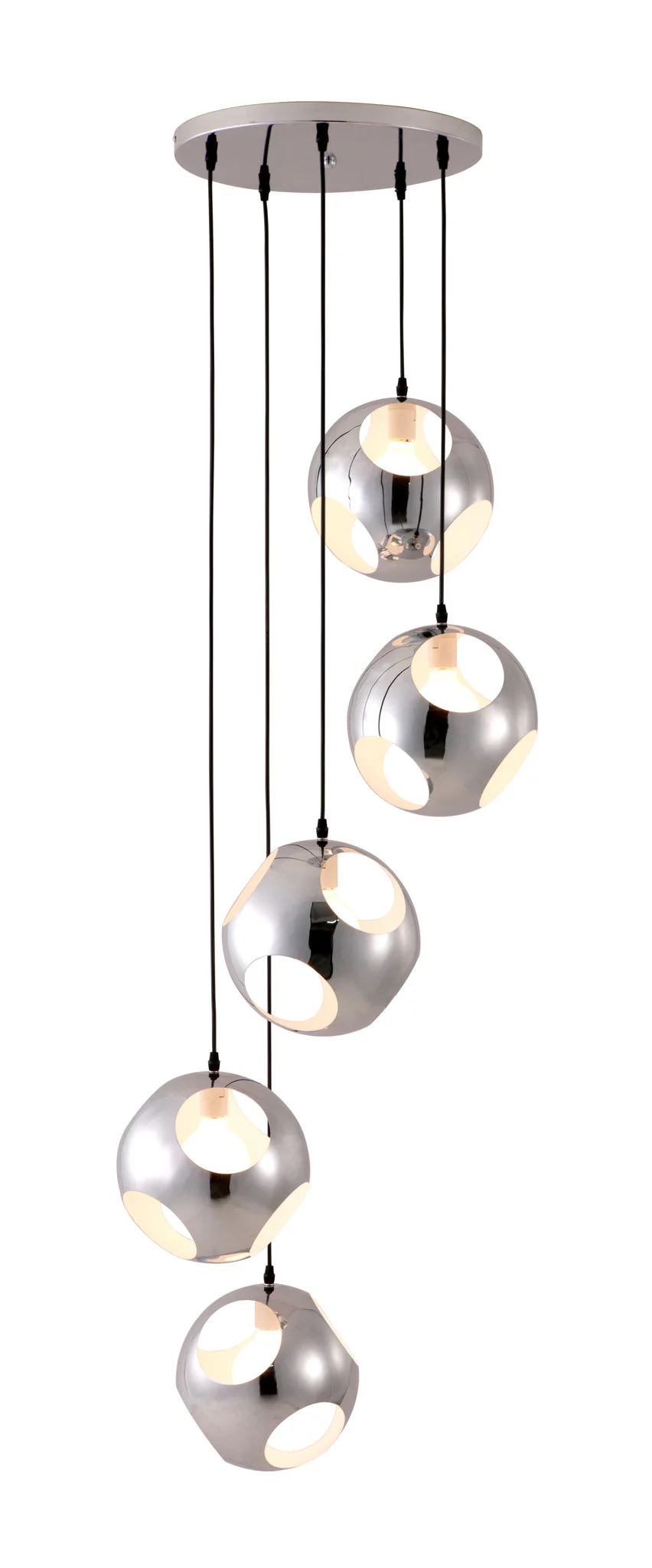 Makole Ceiling Lamp Chrome - Image 2