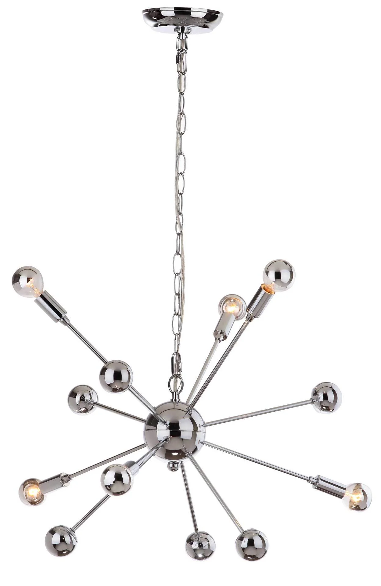 Malachi Sputnik Pendant Chrome - Image 2
