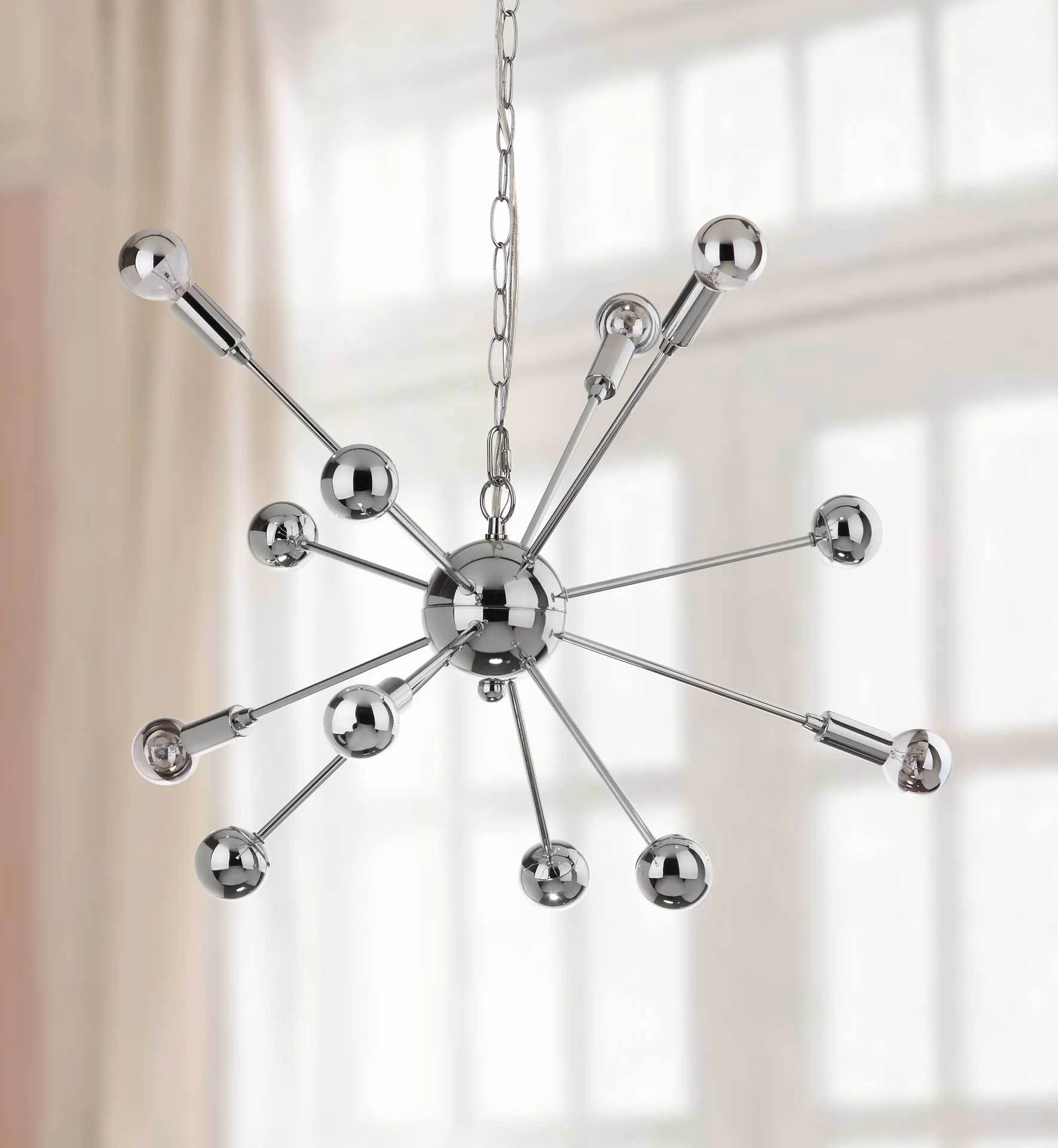 Malachi Sputnik Pendant Chrome - Image 3