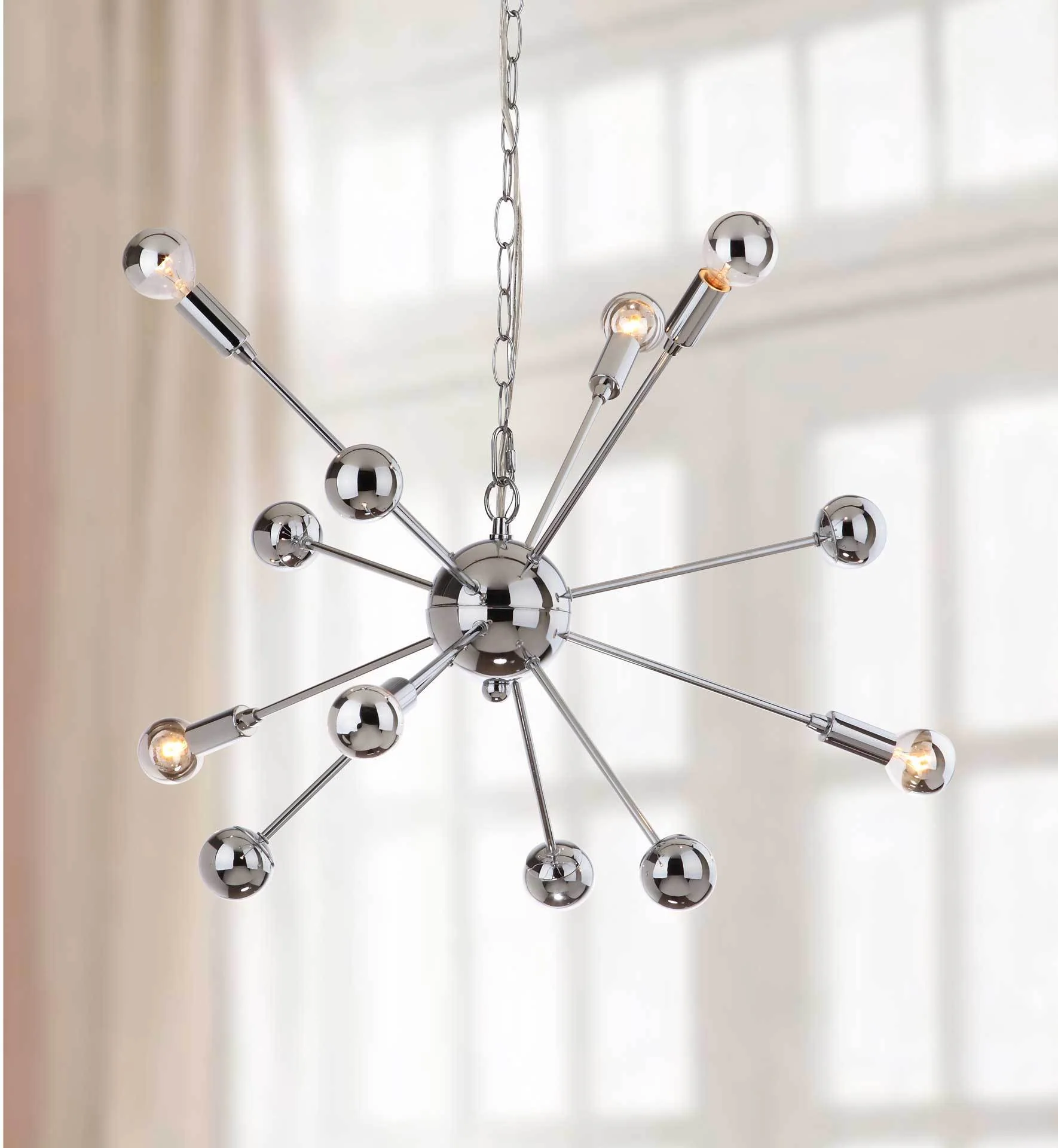 Malachi Sputnik Pendant Chrome - Image 4