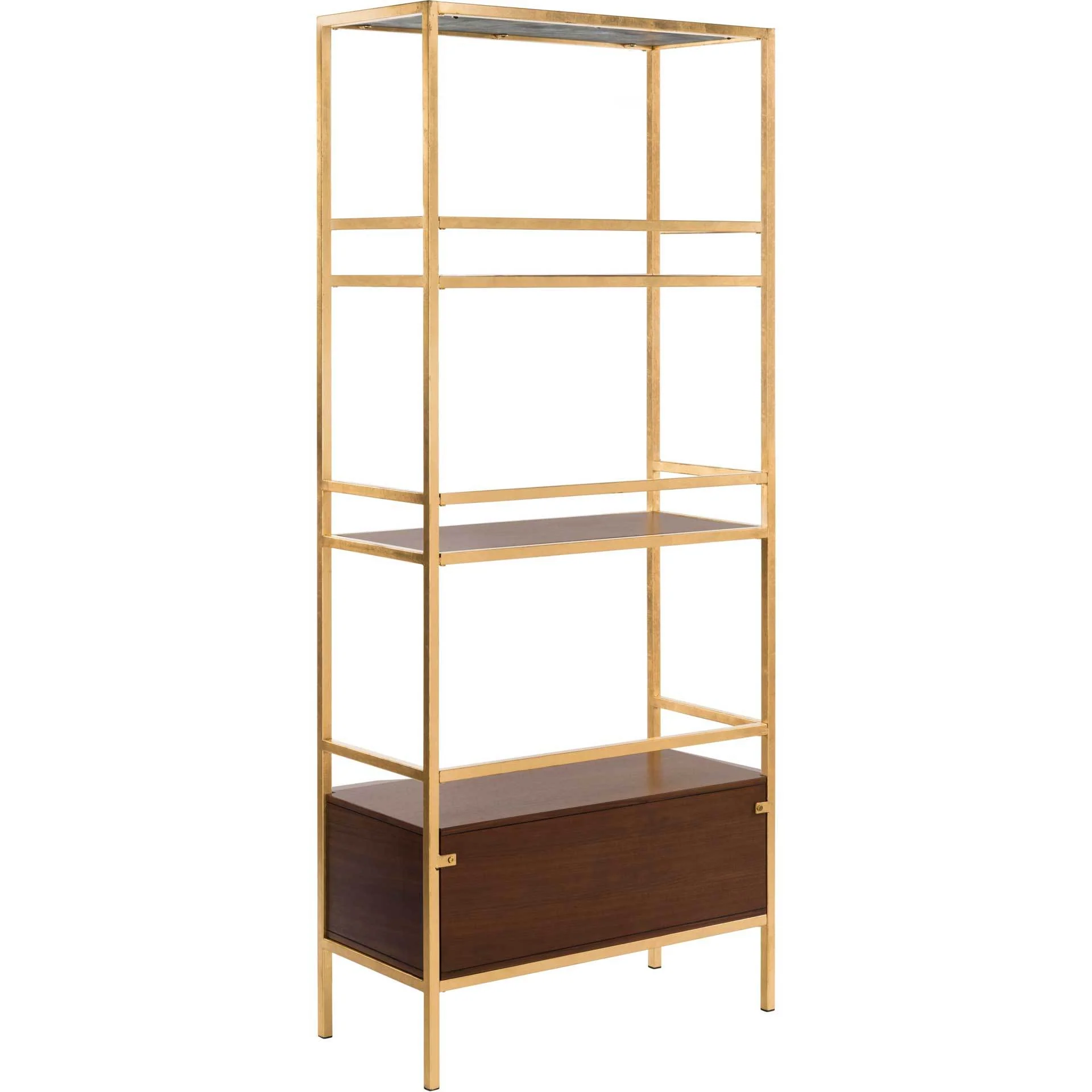 Malaya 4 Tier 1 Drawer Etagere - Image 6