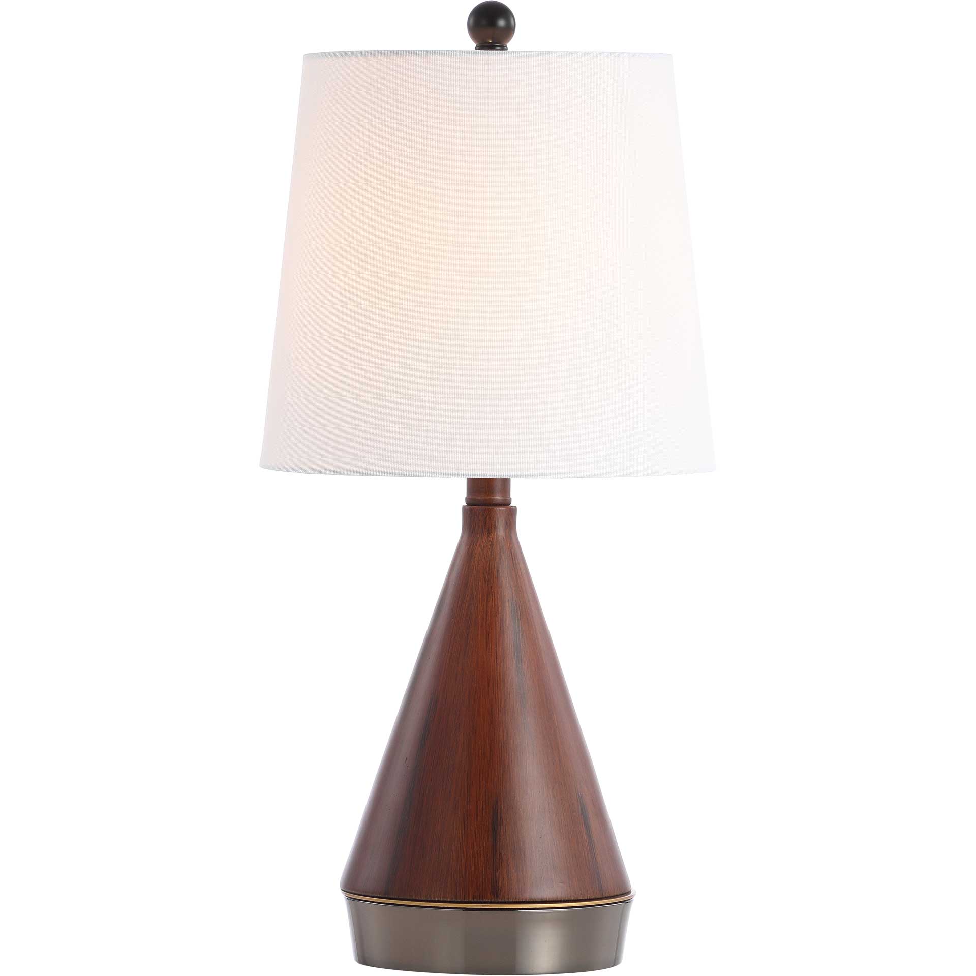 Malena Table Lamp Dark Brown/Black - Image 2