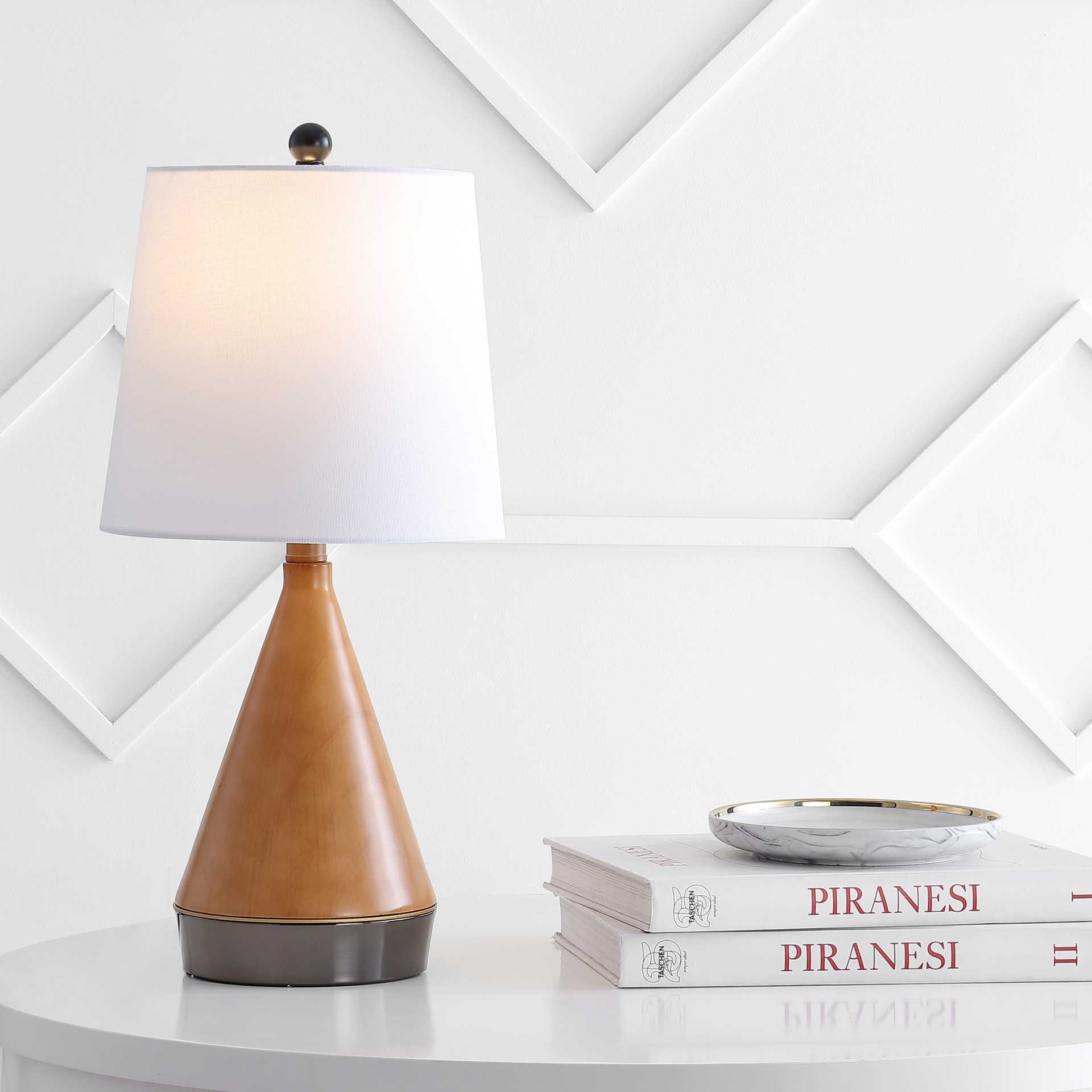 Malena Table Lamp Light Brown/Black - Image 4