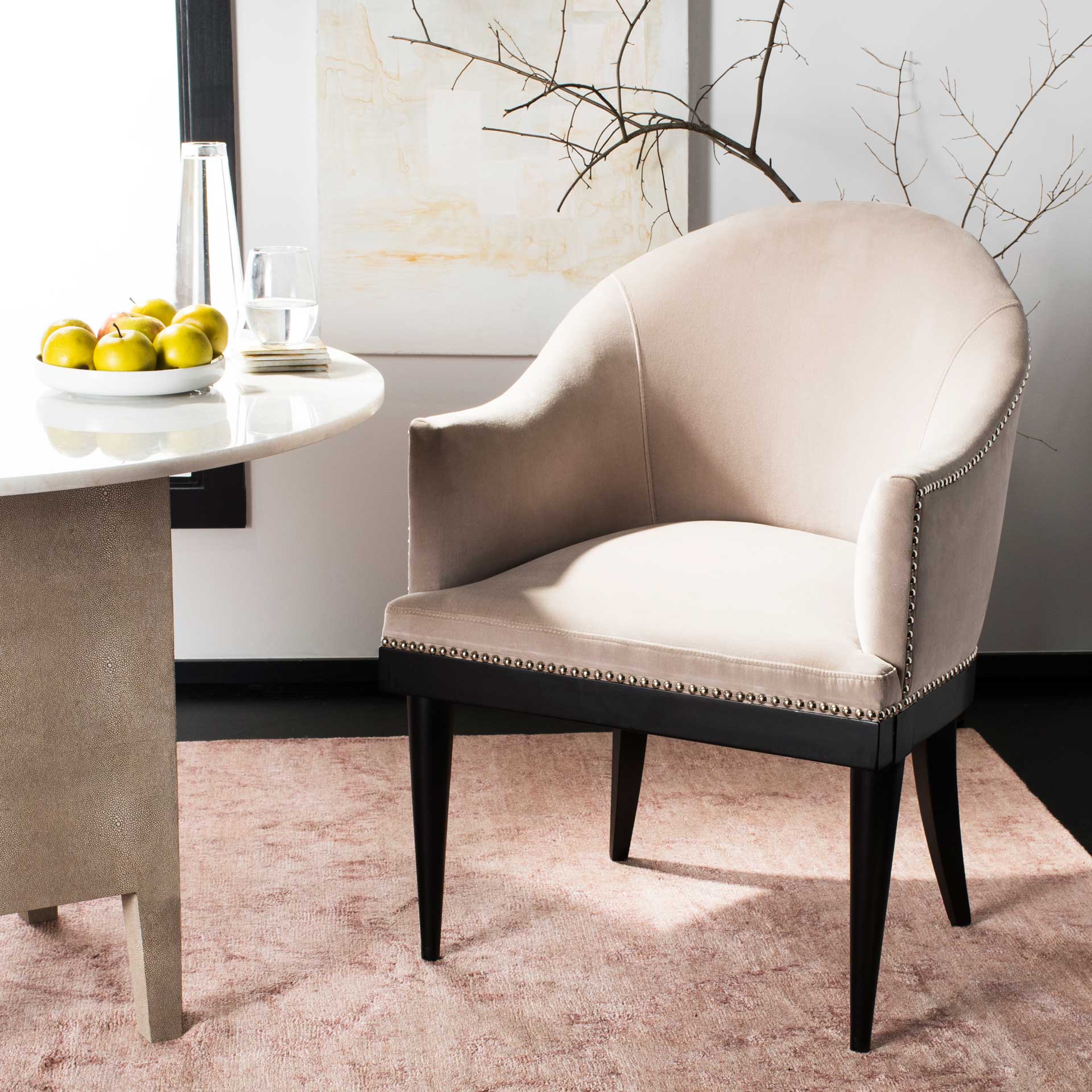 Malik Arm Chair Giotto Almond - Image 9