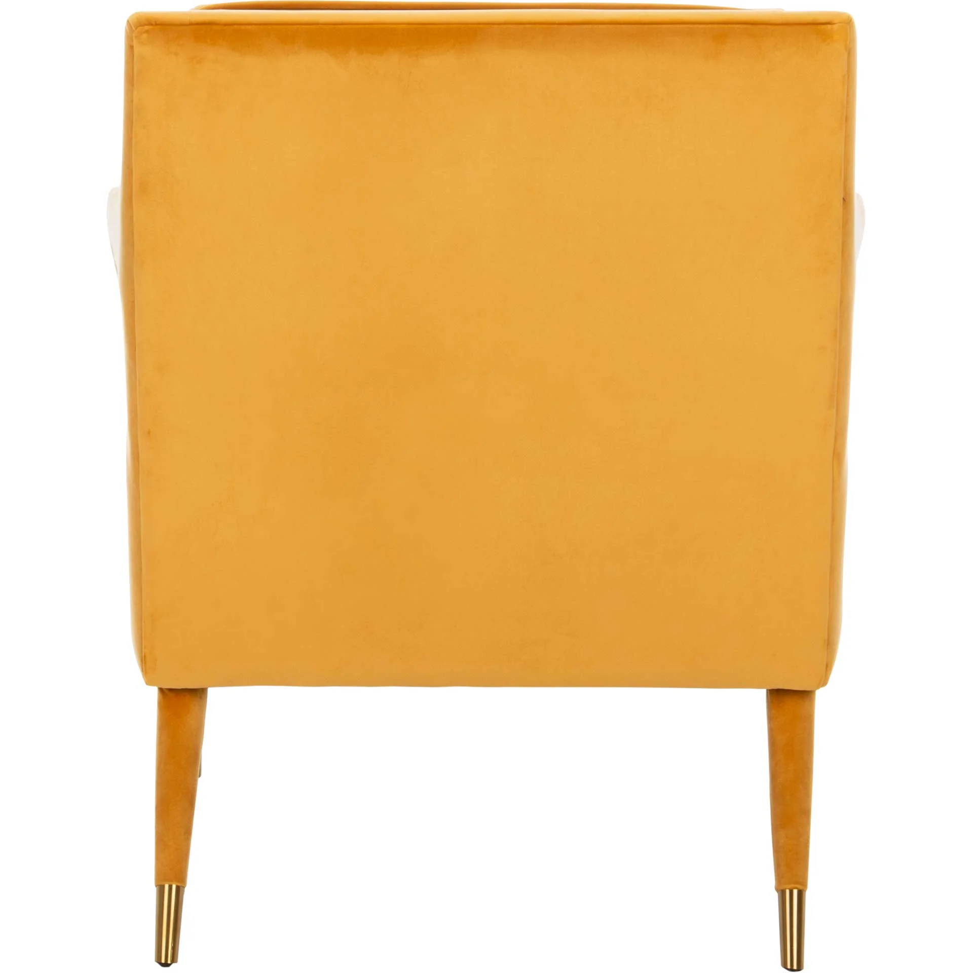 Malloy Tufted Accent Chair Marigold - Image 4