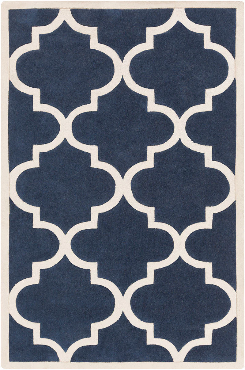 Mamba Navy/Ivory Area Rug - Image 2
