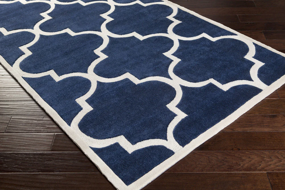 Mamba Navy/Ivory Area Rug - Image 3