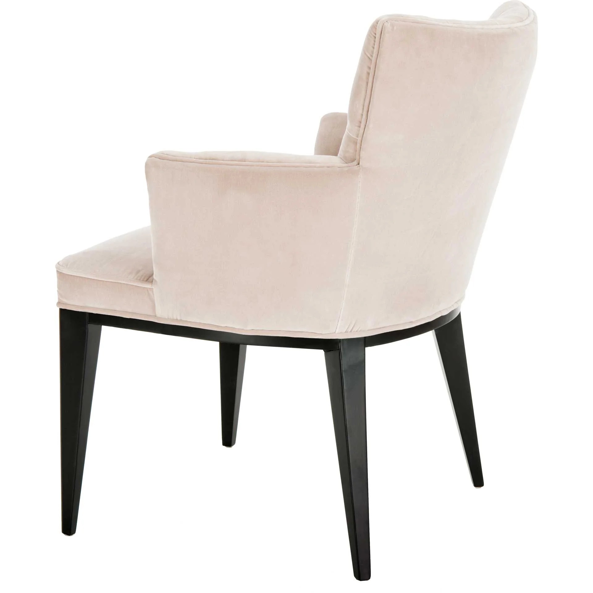 Manning Velvet Arm Chair Giotto Almond - Image 5