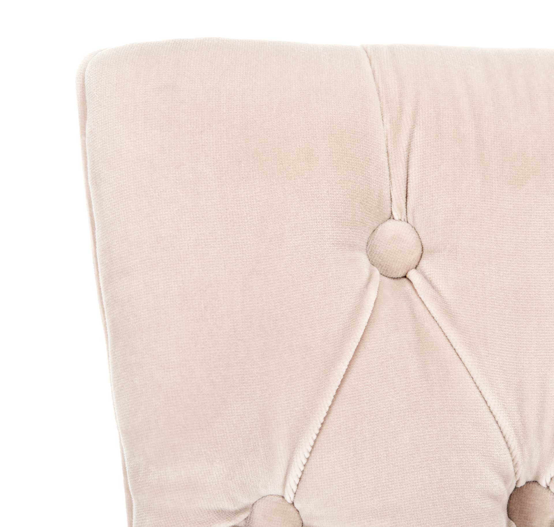 Manning Velvet Arm Chair Giotto Almond - Image 6