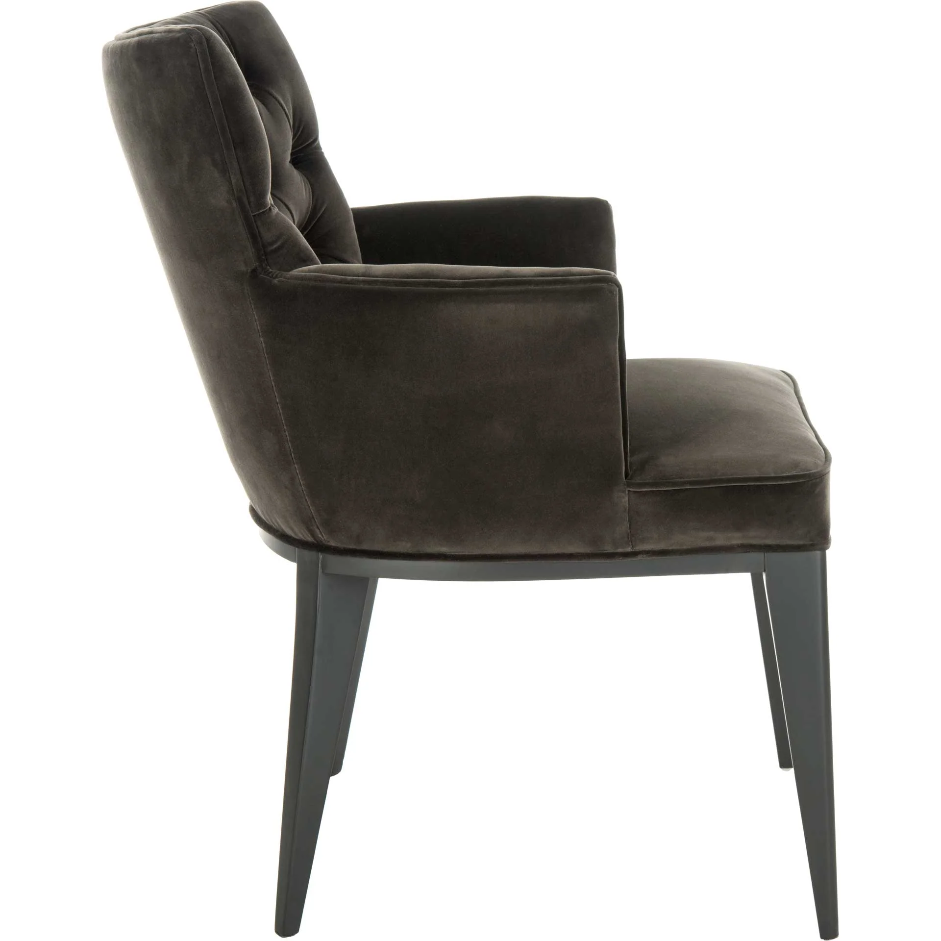 Manning Velvet Arm Chair Giotto Shale - Image 3