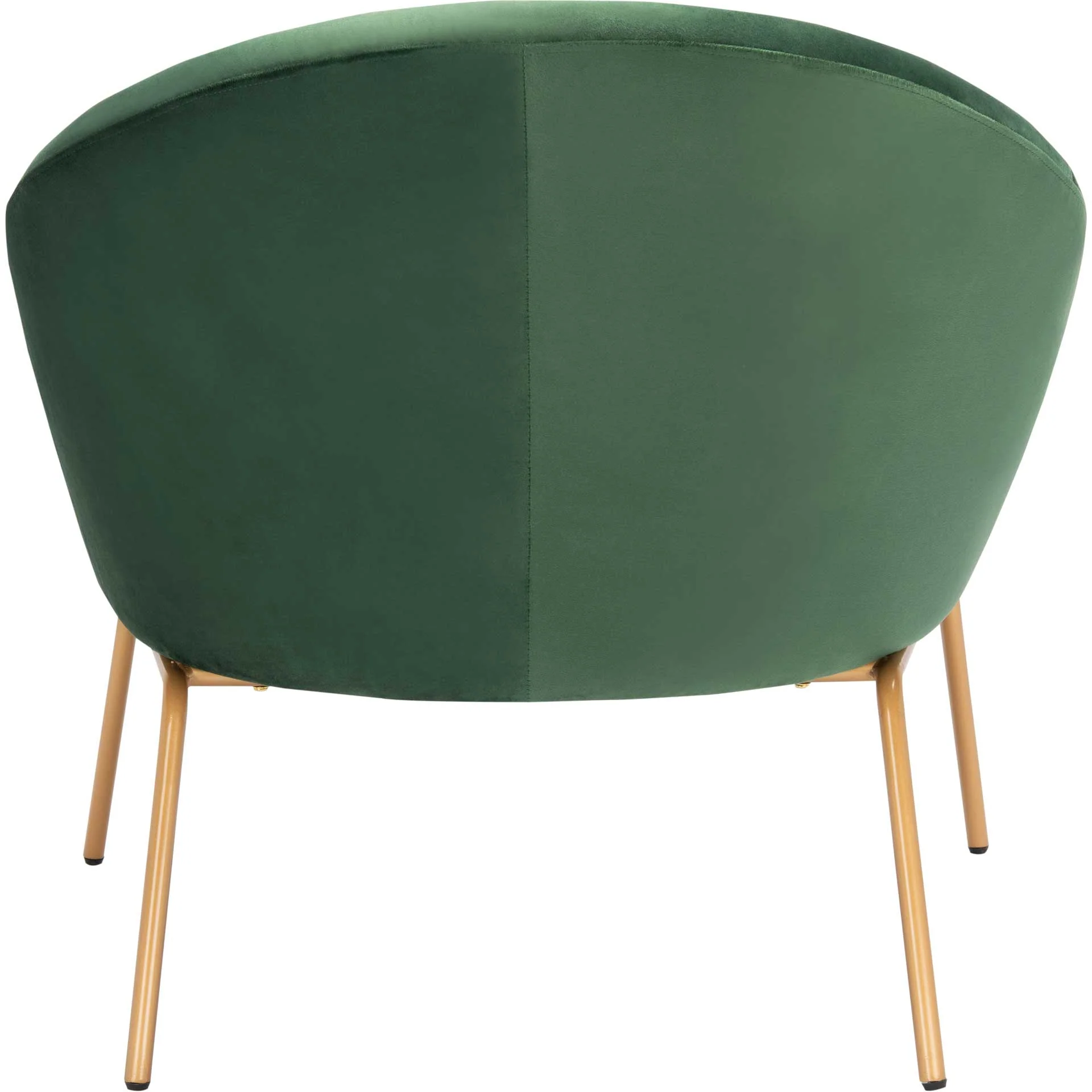 Manny Velvet Accent Chair Malachite Green/Gold - Image 4