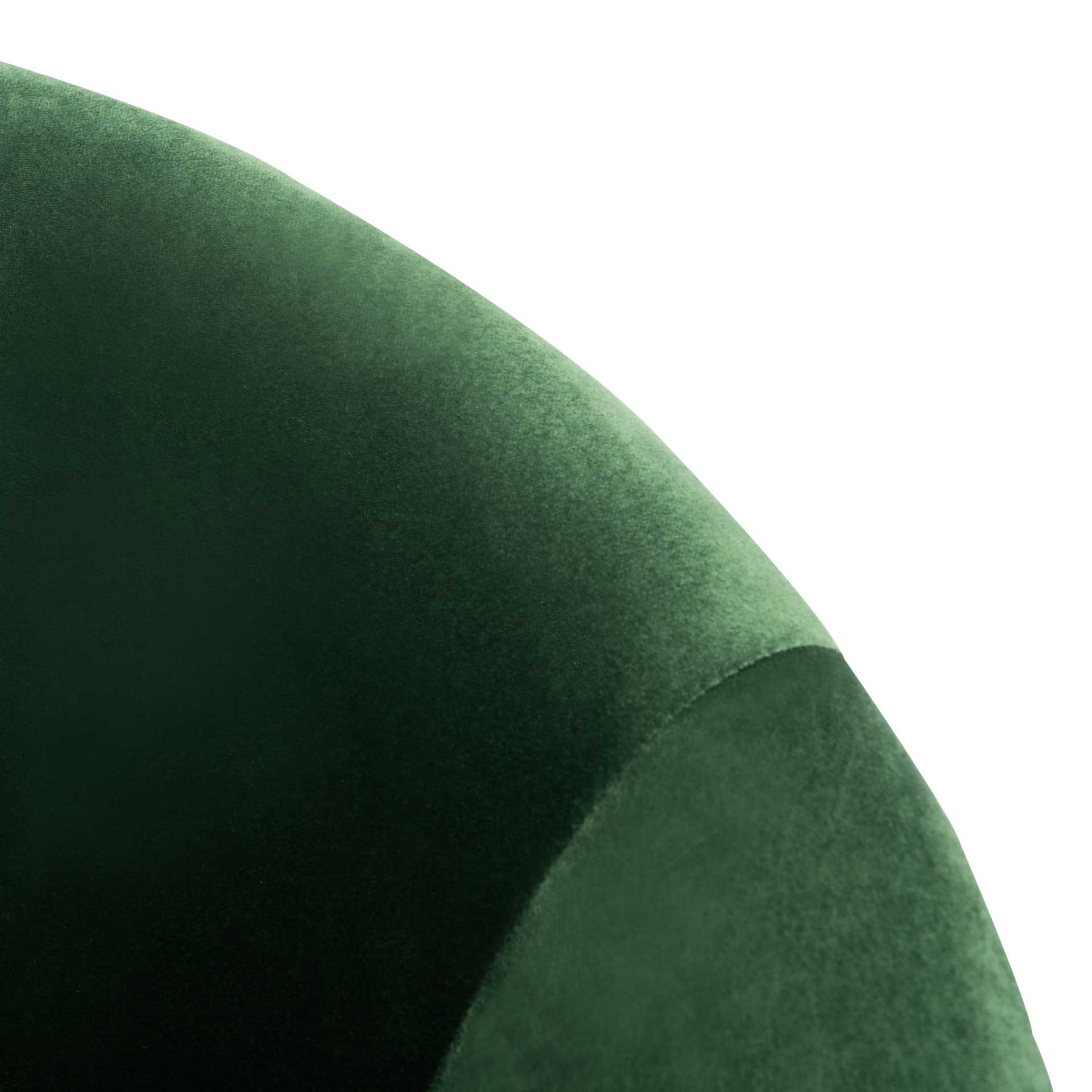 Manny Velvet Accent Chair Malachite Green/Gold - Image 5