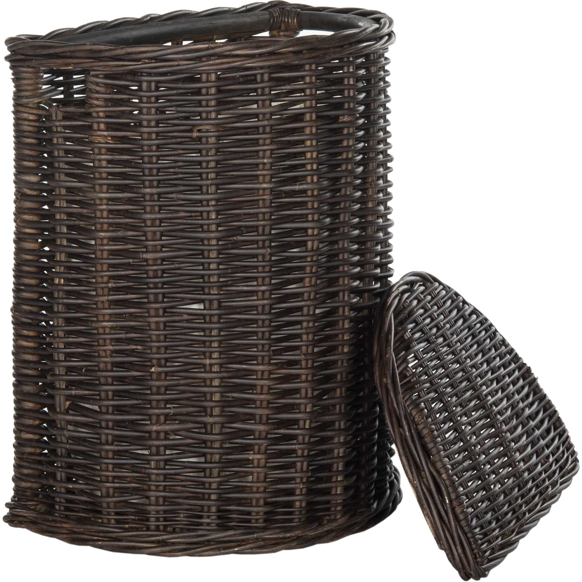 Mansel Wicker Hamper Brown - Image 2