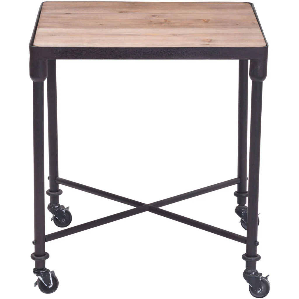 Mansfield Side Table Distressed Natural - Image 3