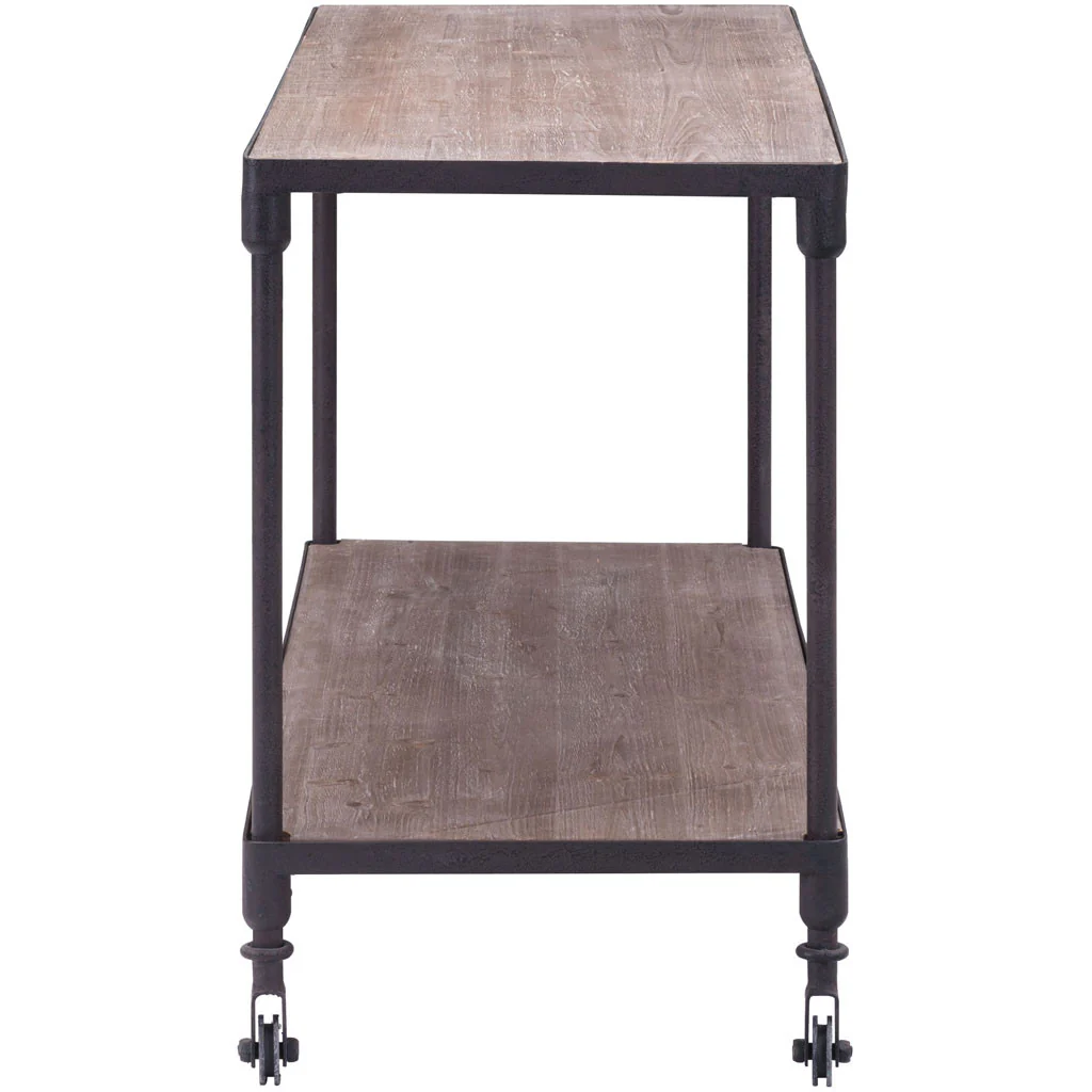 Mansfield Wide 2 Level Shelf Distressed Natural - Image 2