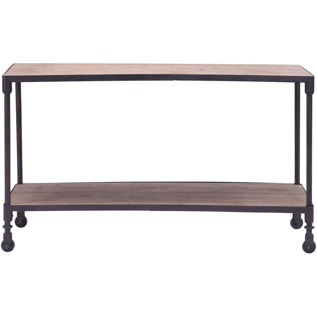Mansfield Wide 2 Level Shelf Distressed Natural - Image 3
