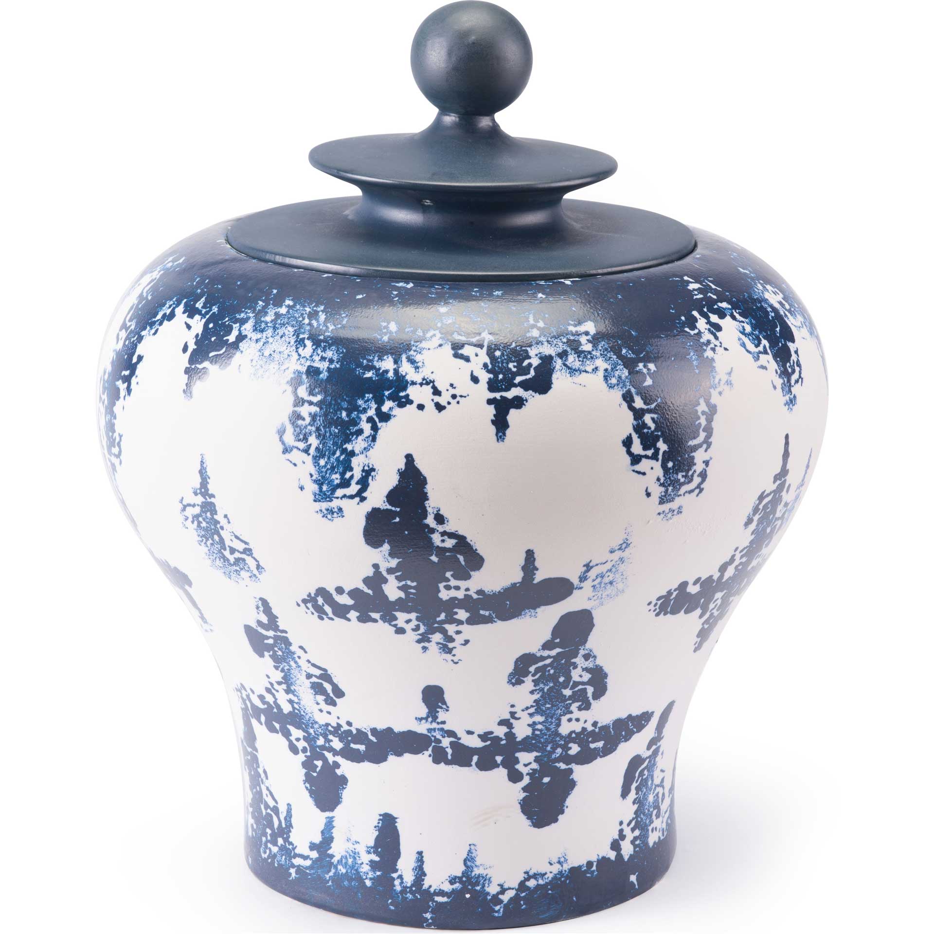 Mar Temple Jar Blue/White - Image 2