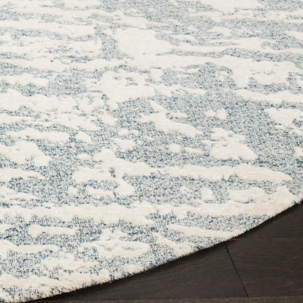 Marbella Blue/Ivory Round Rug - Image 2