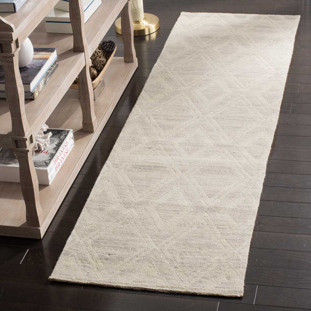 Marbella Silver/Ivory Runner Rug - Image 2