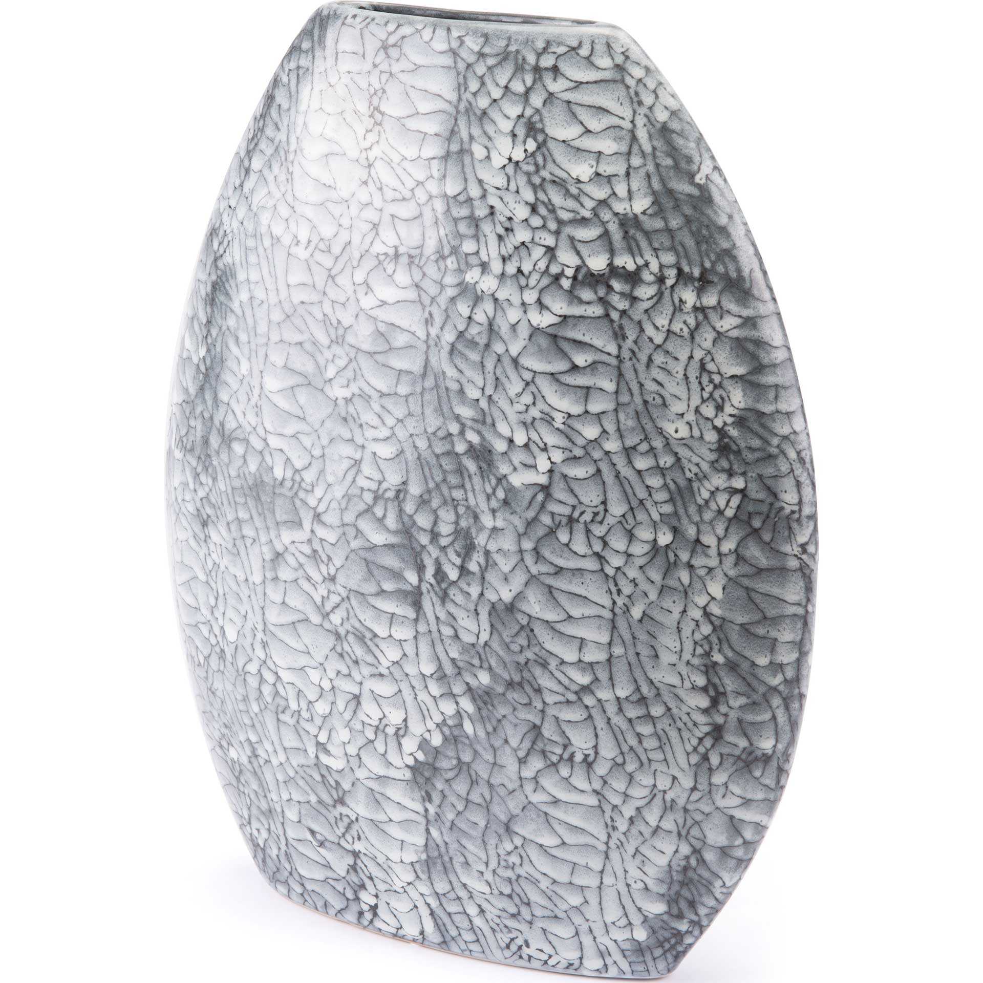 Marbled Vase Black/White - Image 2
