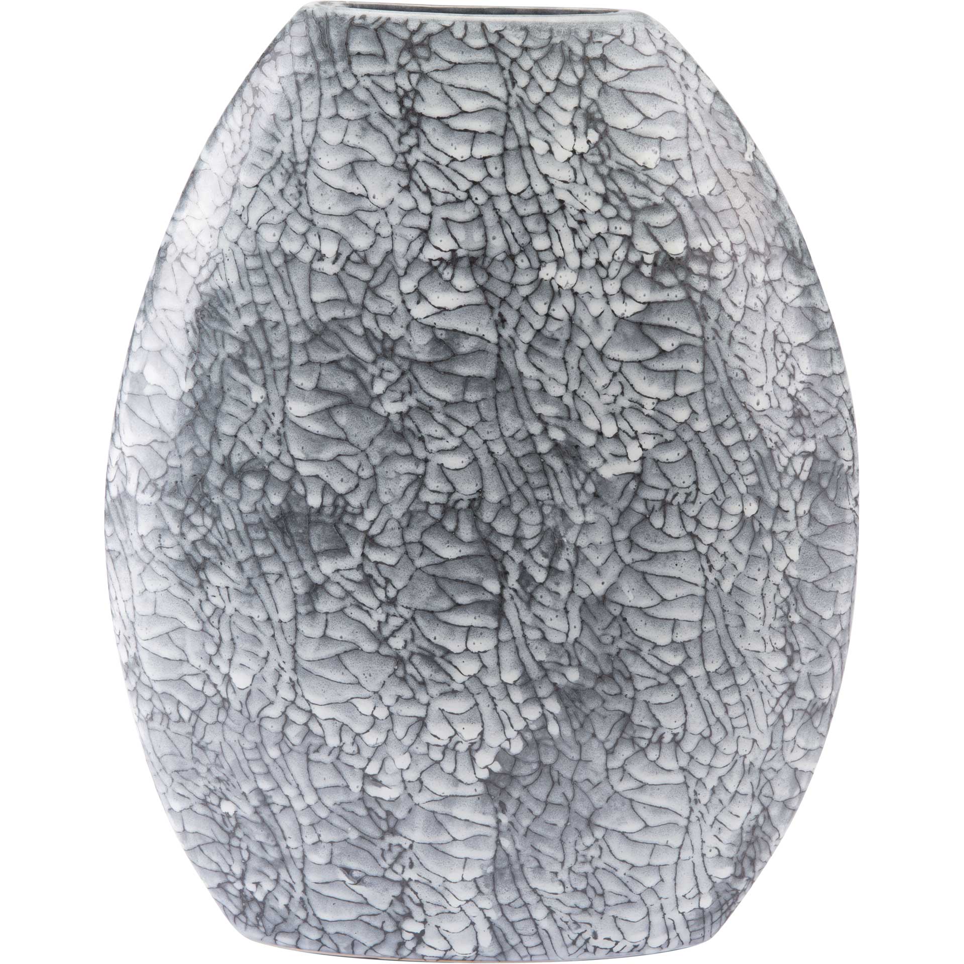 Marbled Vase Black/White - Image 3