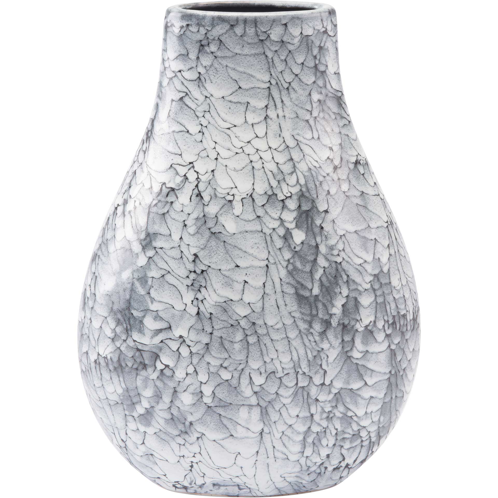 Marbled Vase Black/White - Image 5