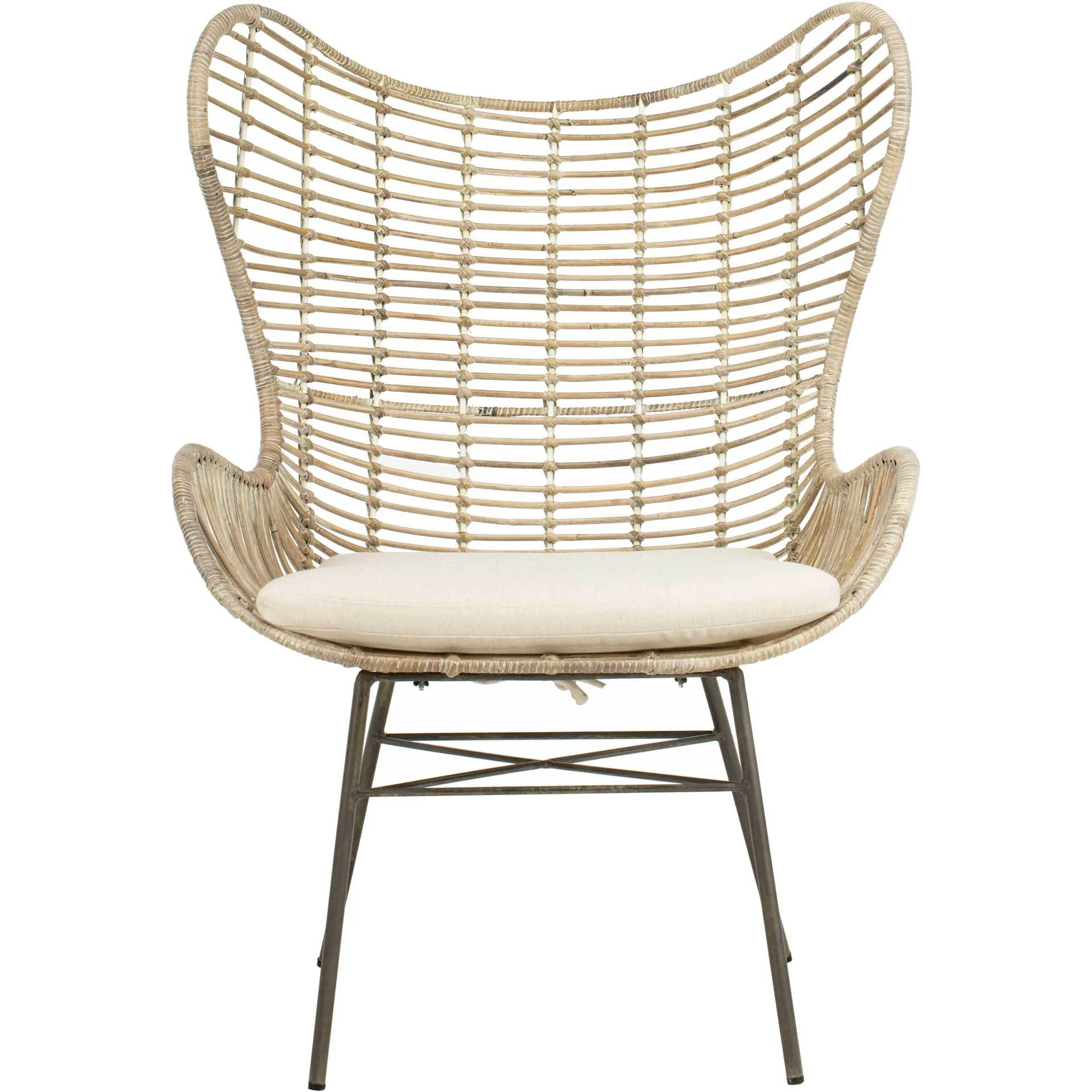 Marc Rattan Wingback Armchair - Image 2
