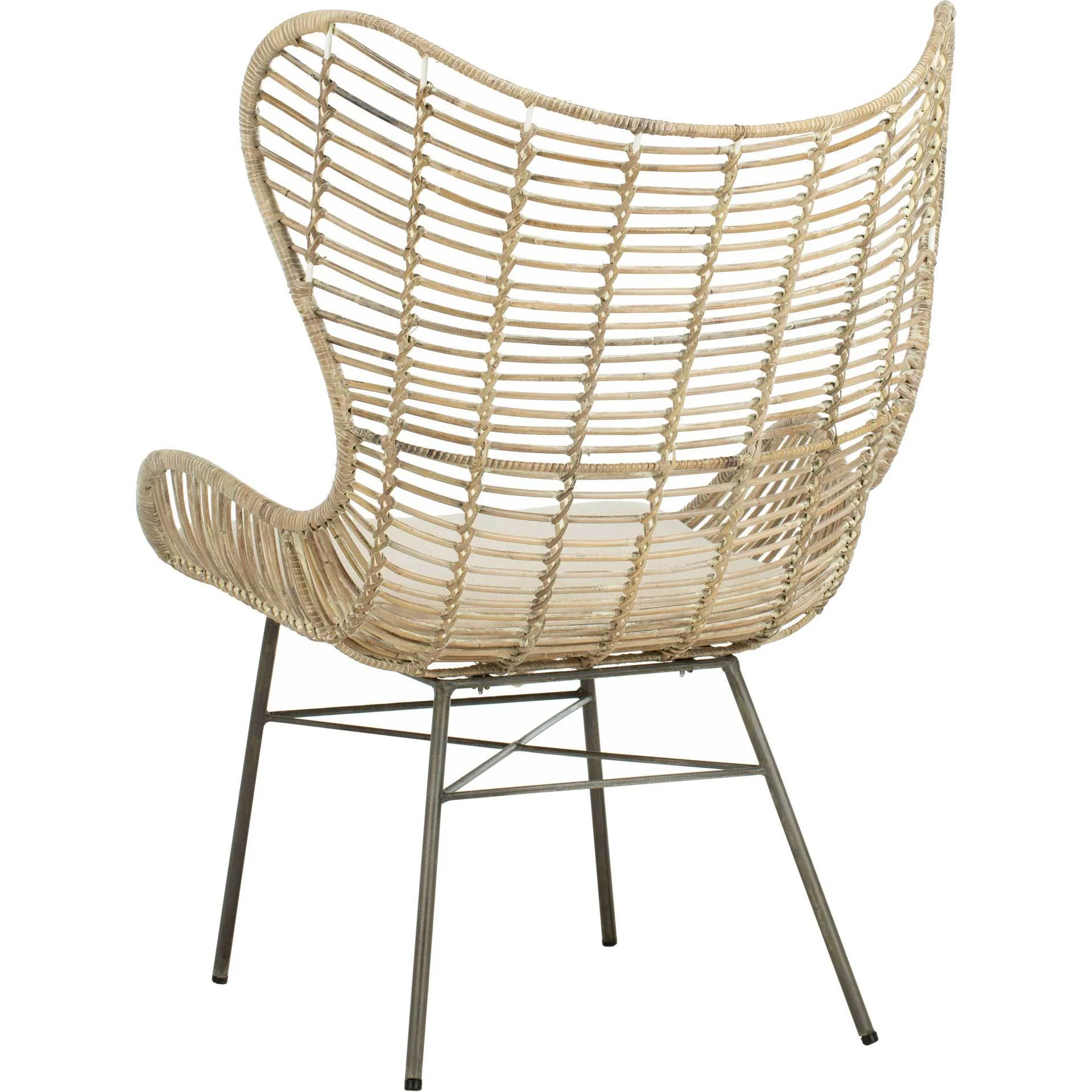 Marc Rattan Wingback Armchair - Image 5