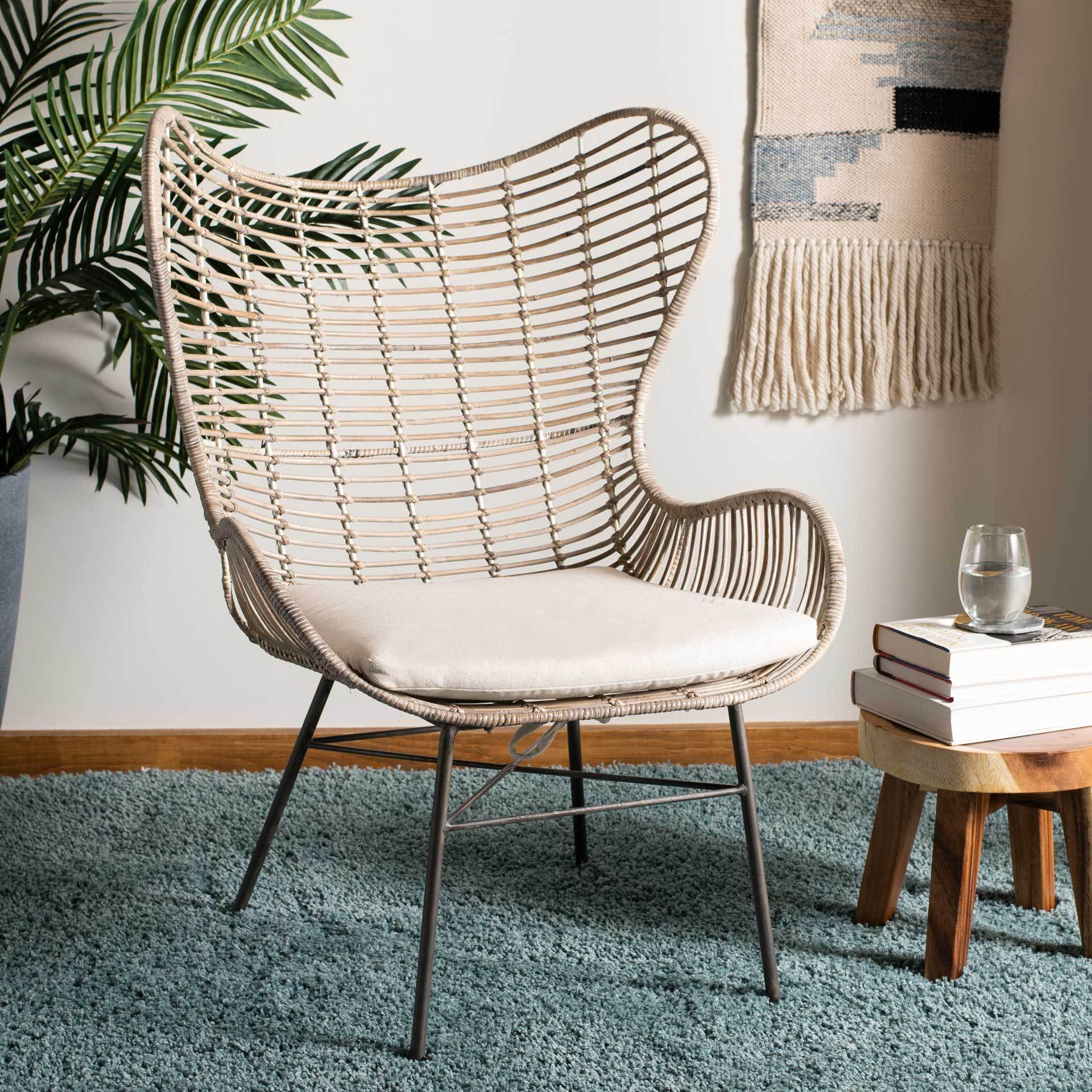 Marc Rattan Wingback Armchair - Image 6