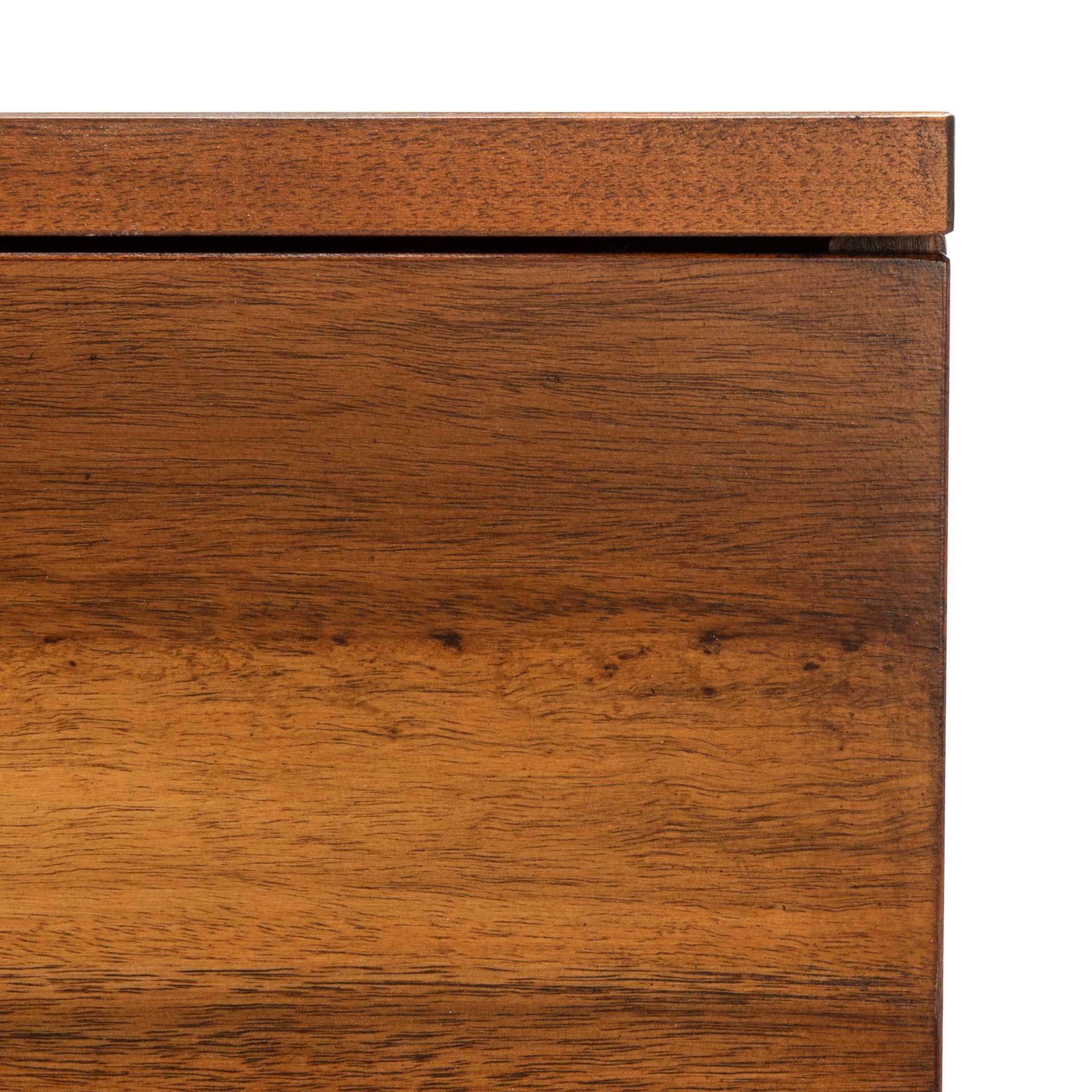 Marcene 2 Drawer Console Table Brown/Black - Image 5