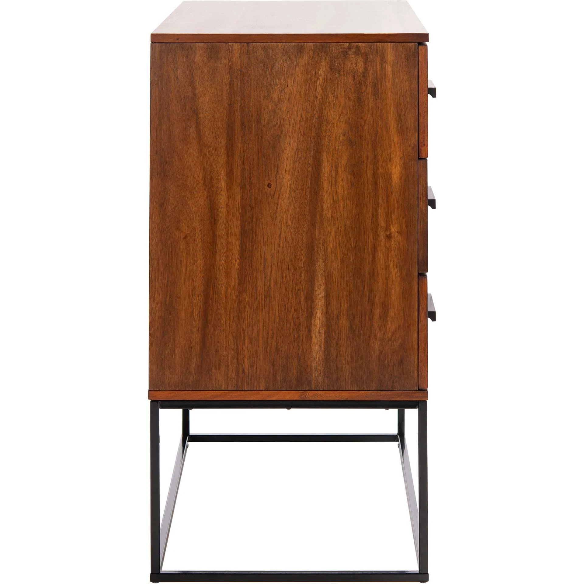 Marcene 3 Drawer Chest Brown - Image 2