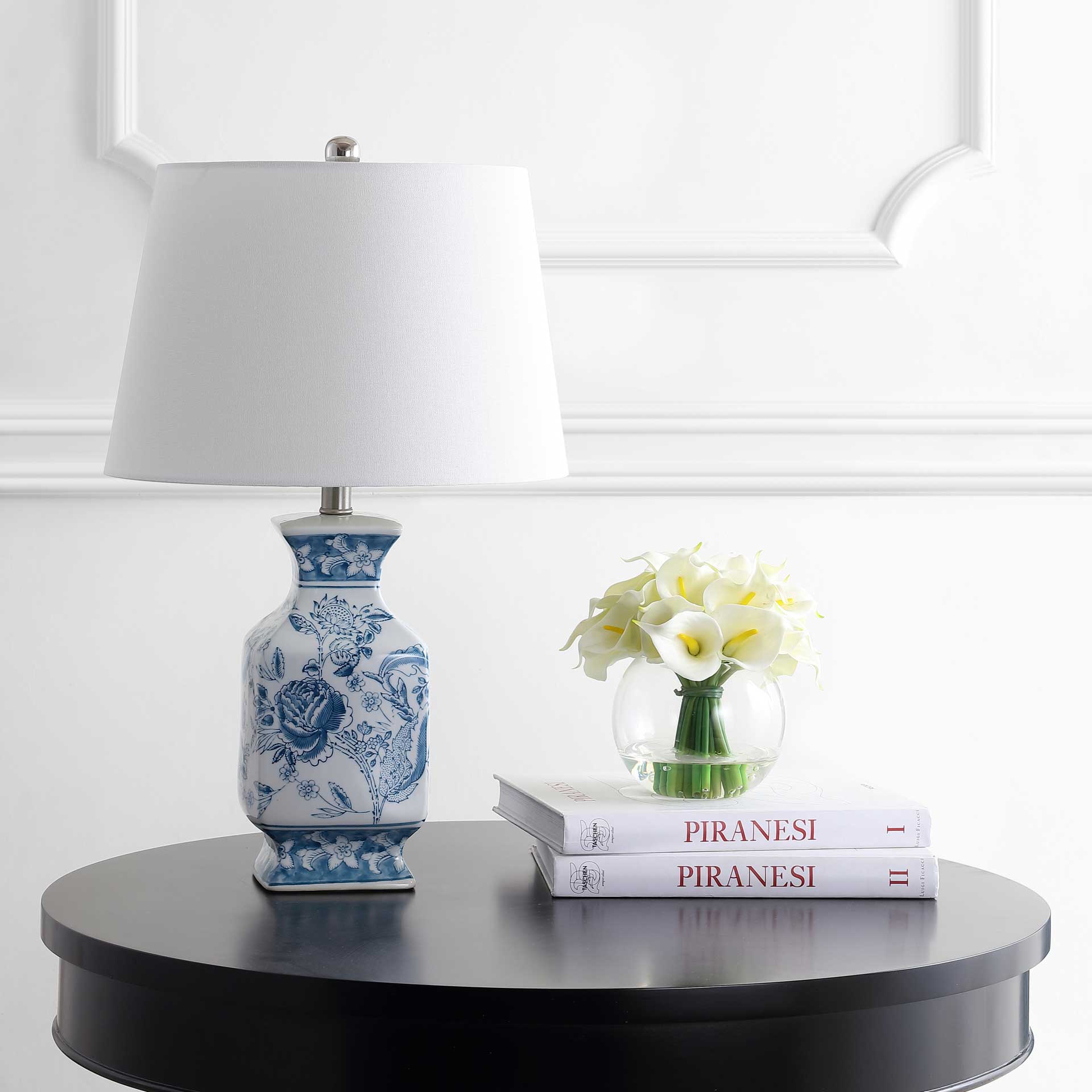 Maren Table Lamp Blue/White - Image 3