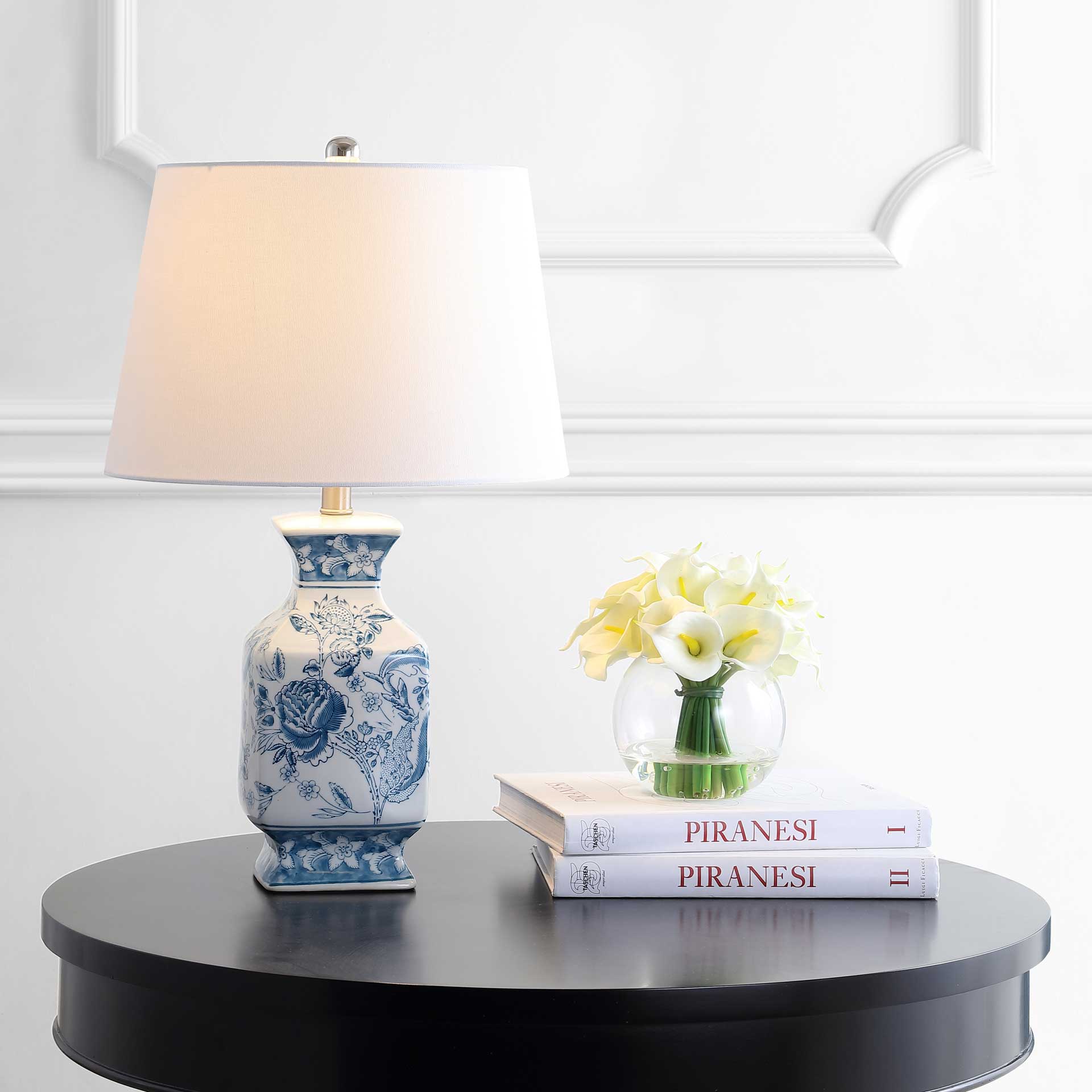 Maren Table Lamp Blue/White - Image 4