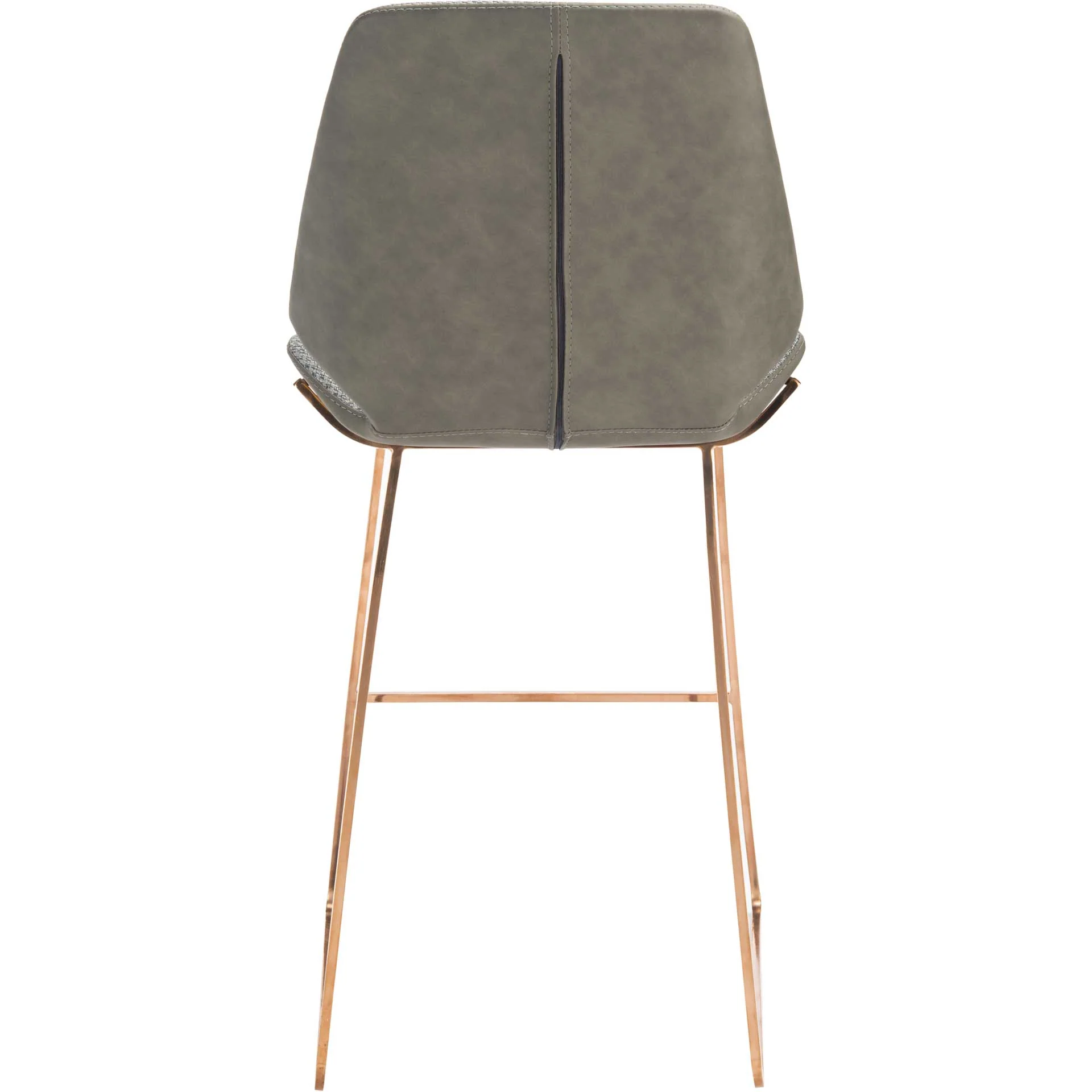Margot Counter Stool Gray/Gold - Image 4