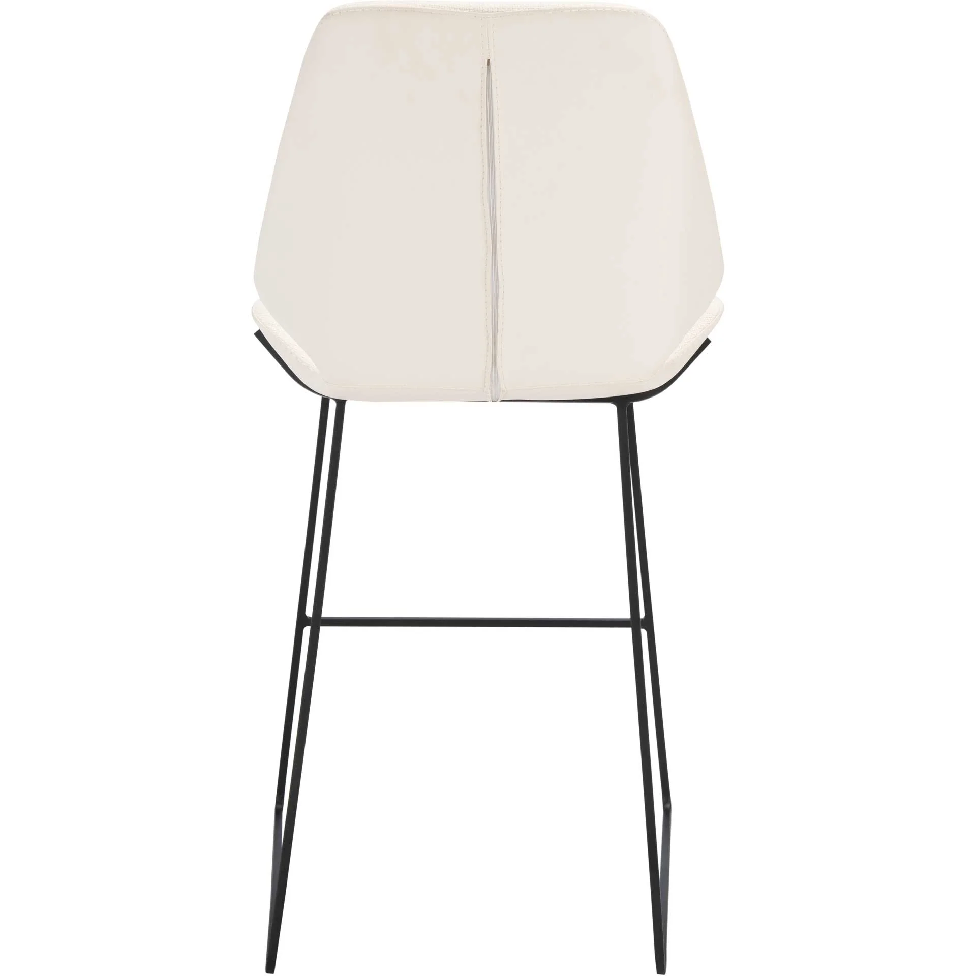 Margot Counter Stool White/Black - Image 4