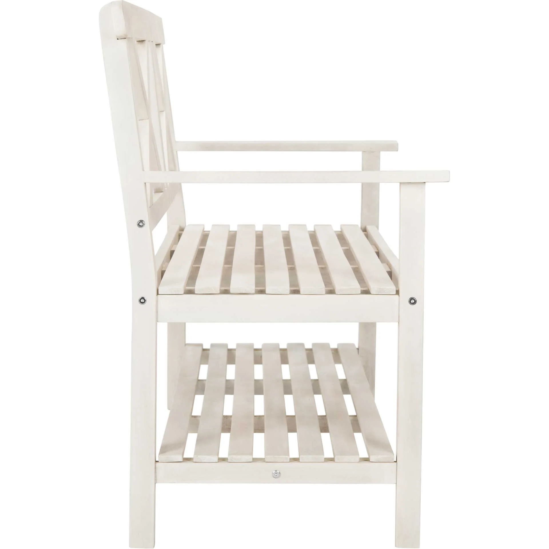 Maribel Outdoor Bench White - Image 3