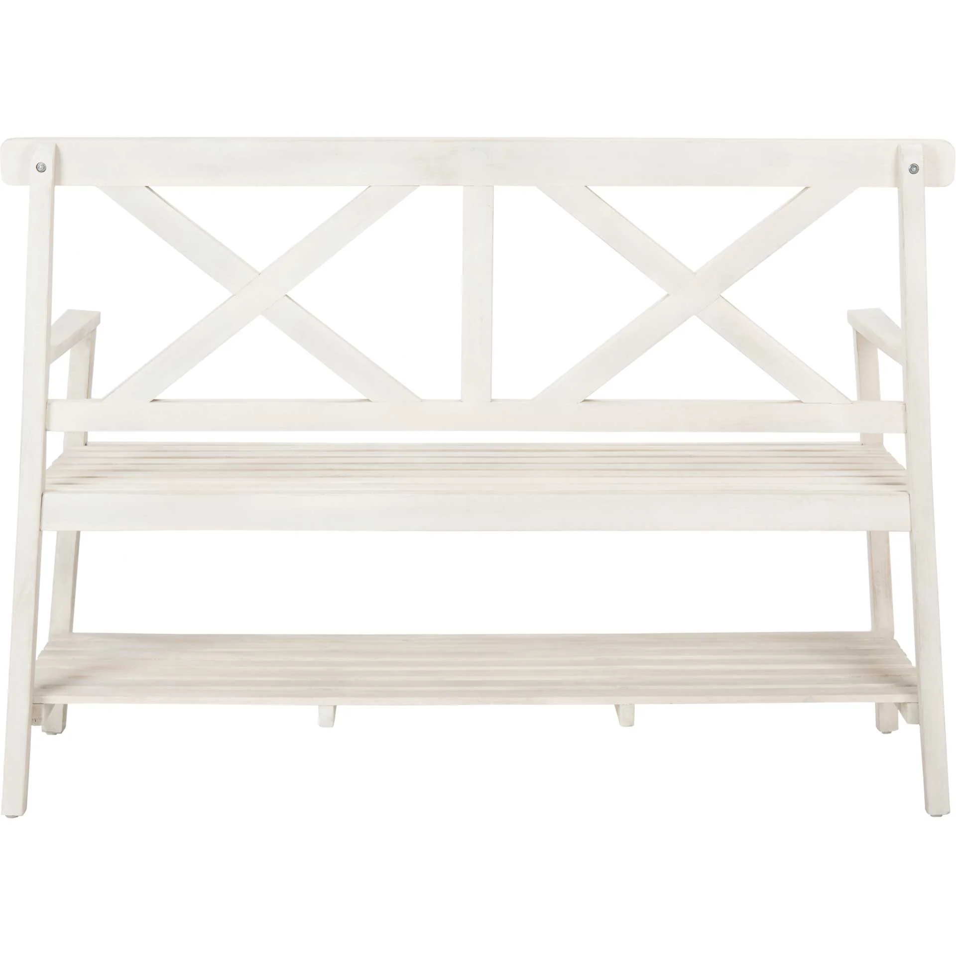 Maribel Outdoor Bench White - Image 4