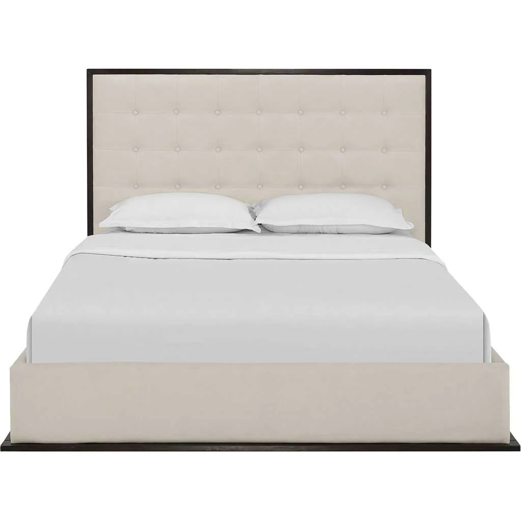 Marina Upholstered Bed Cappuccino/Ivory - Image 3
