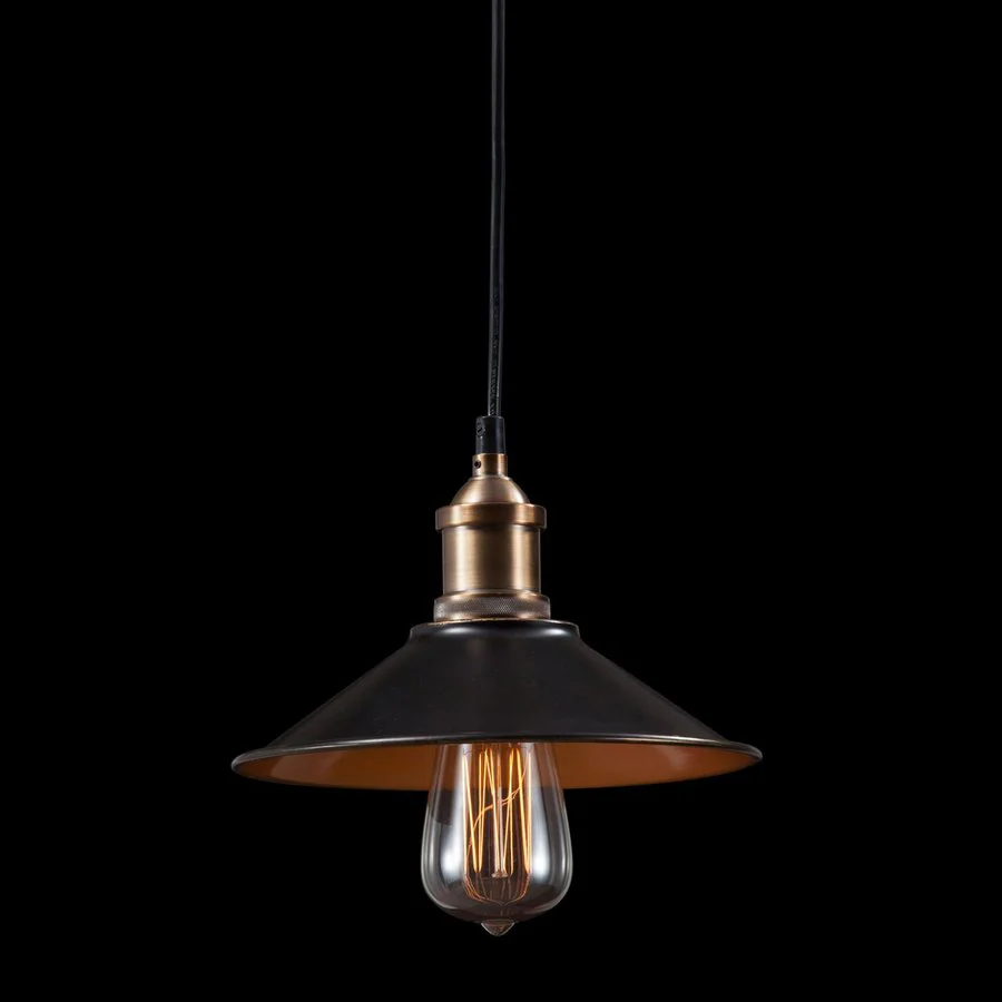Marne Ceiling Lamp Antique Black Gold & Copper - Image 2