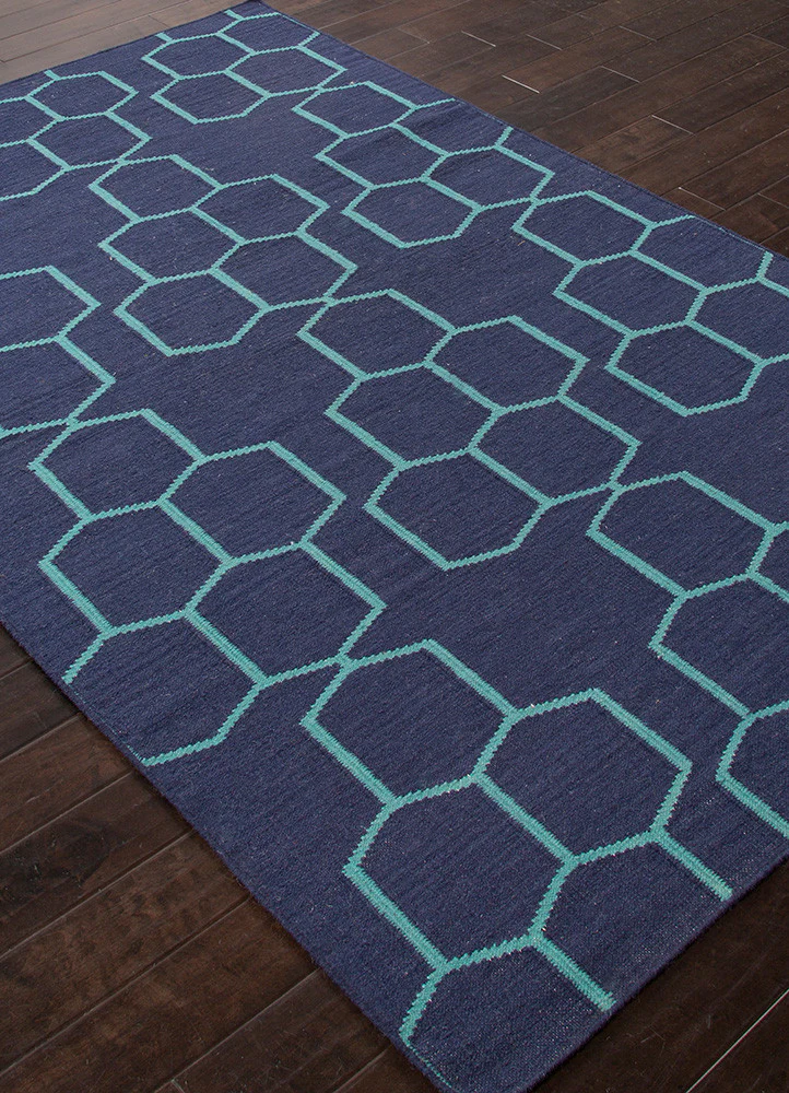 Maroc Abdel Deep Navy/Ceramic Area Rug - Image 2