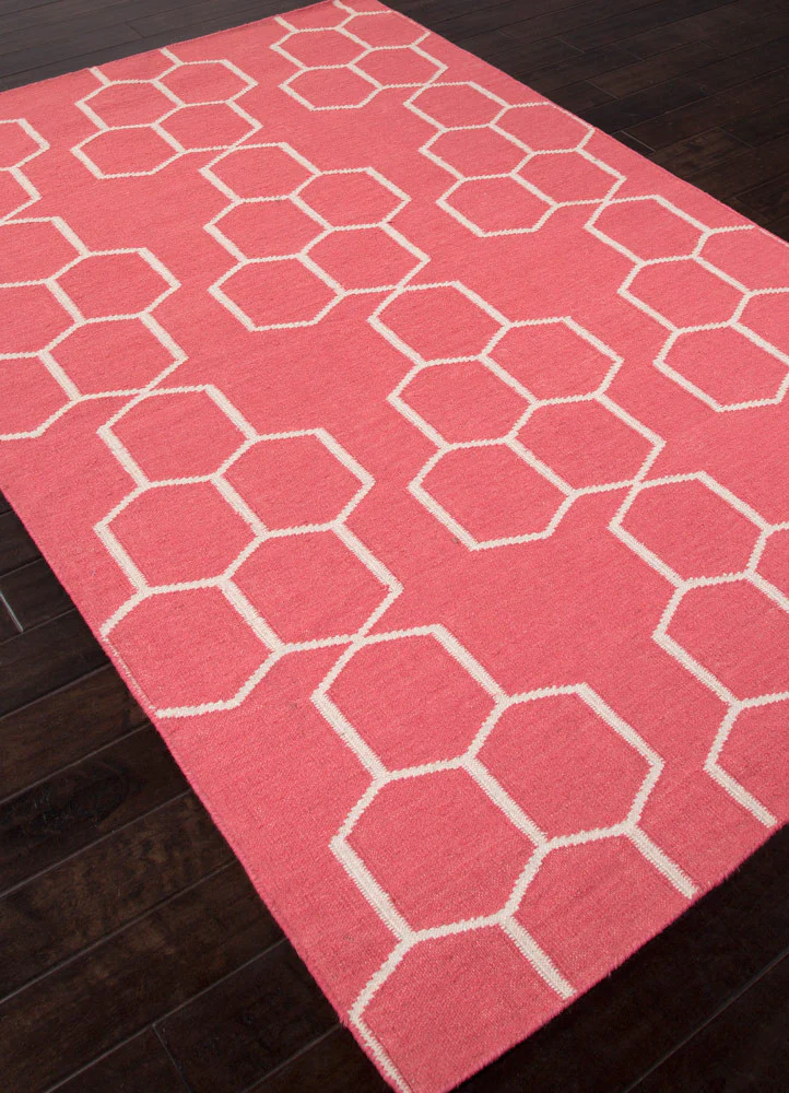 Maroc Abdel Tea Rose/White Area Rug - Image 2